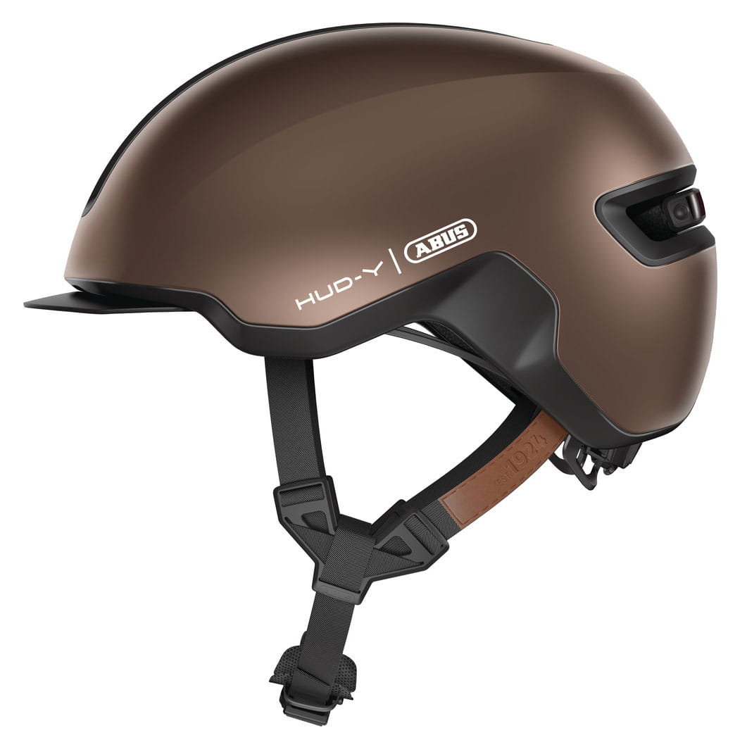 ABUS HUD-Y Bike Helmet with LED