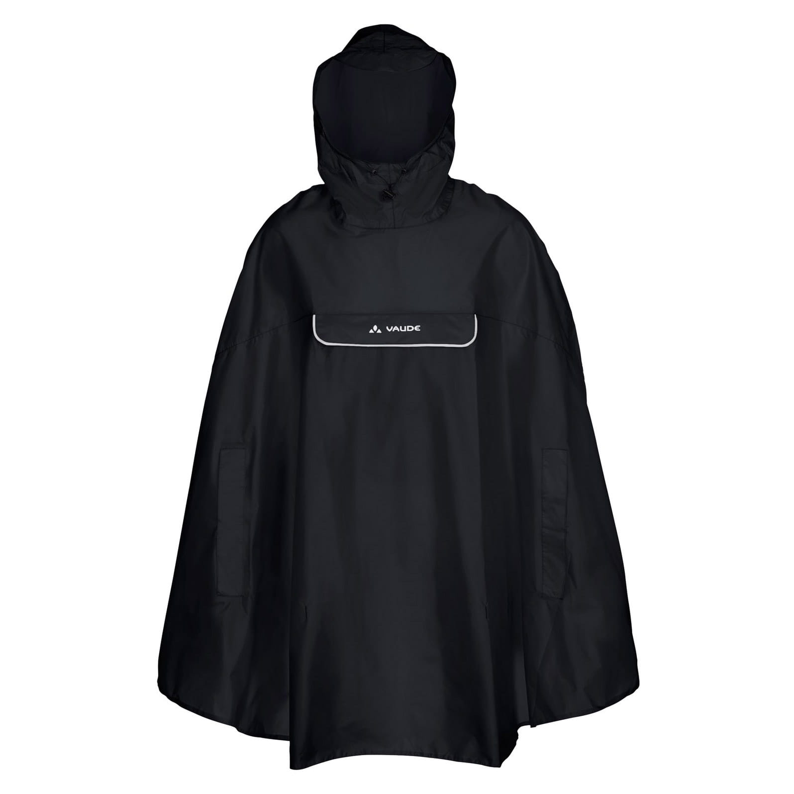 vaude-valdipino-poncho-black_ecd4c0085e9b77d8ed4c2e3a3df90eab 022850100300M - Black Uni