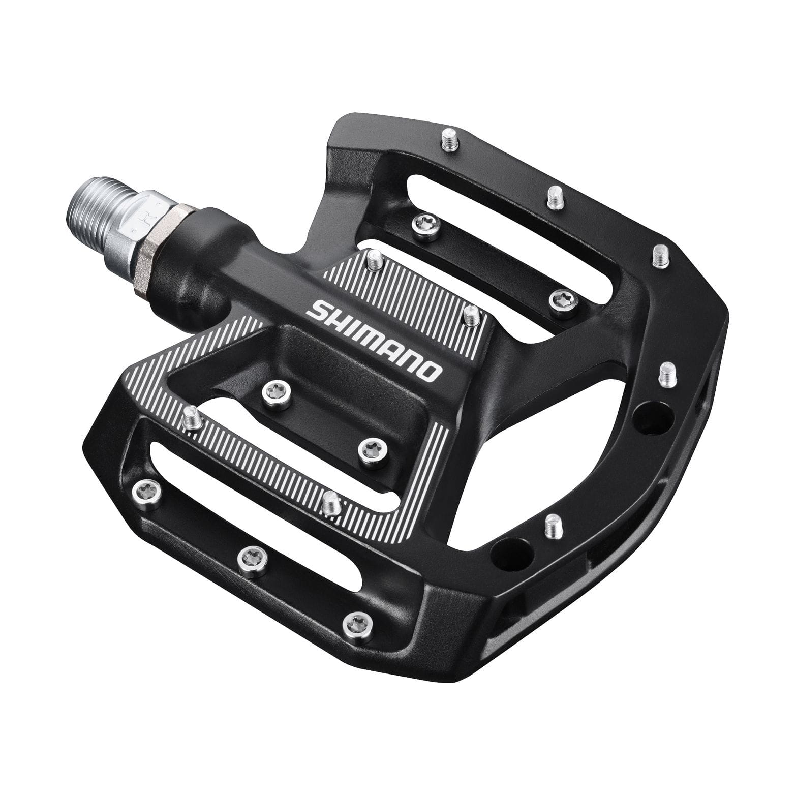 Shimano PD-GR500 Plattformpedale Aluminium mit Pins Shimano PD-GR500 Plattformpedale Aluminium mit Pins