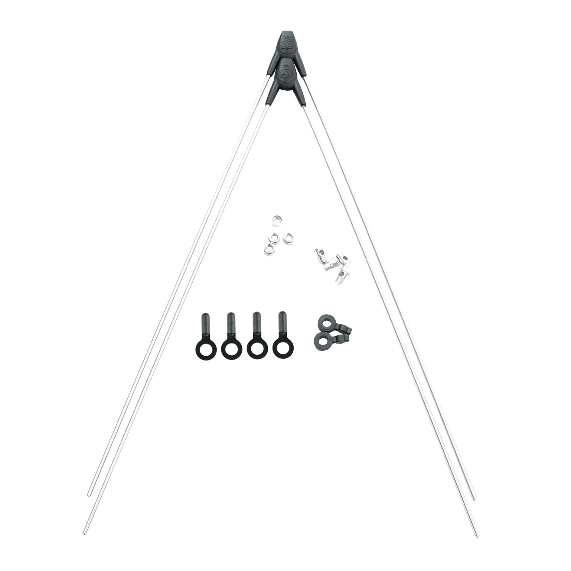 sks-10185-v-stays-bluemels SKS Streben 10185 with ASR-Clip for Bluemels Schutzblech Vorderrad 2 Stück