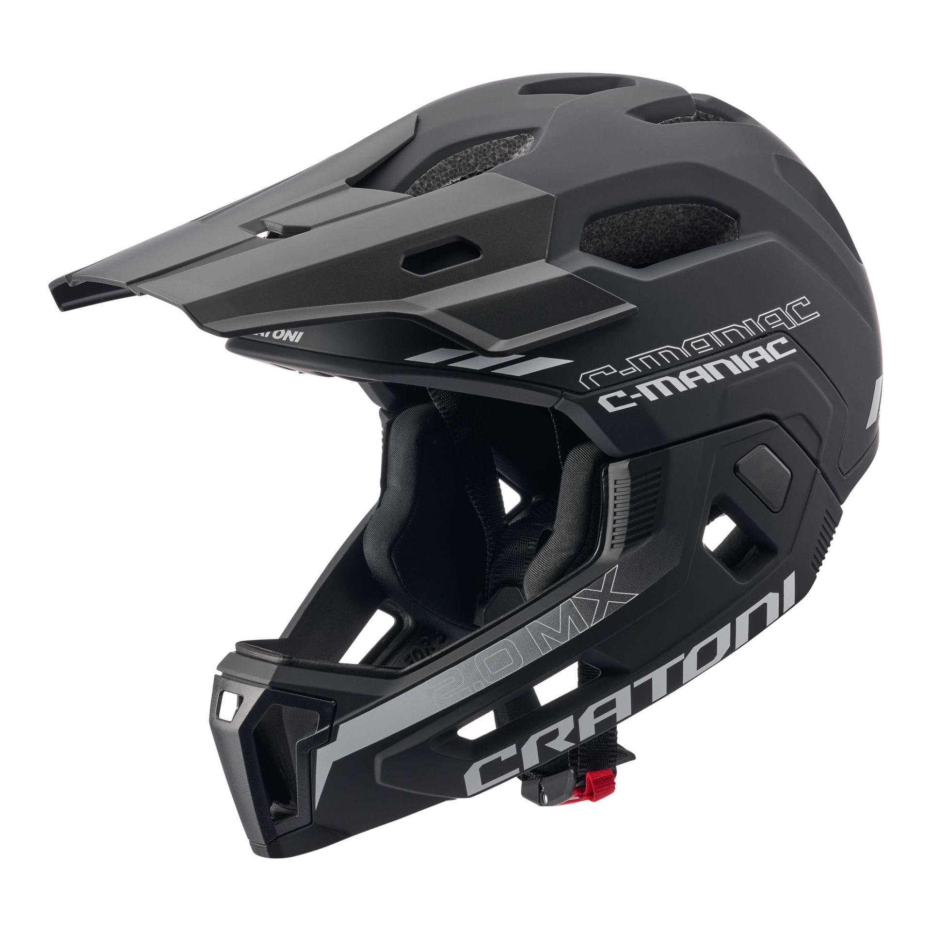 Cratoni C-Maniac 2.0 MX MTB Fullface-Helmet with detachableem Kinnbügel
