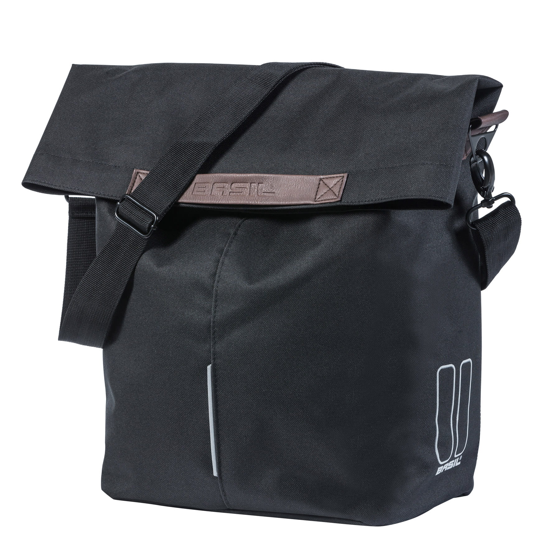17779-Basil-City-Shopper-black_993a14f68d34a163264b80c1eb8c6504 Basil City Shopper Rear Pannier Bag Rack / Schultertasche 14-16L