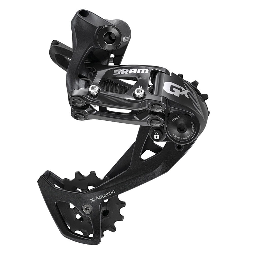 sram-gx-schaltwerk-2x-11-fach SRAM GX Schaltwerk 2x11-fach Schwarz
