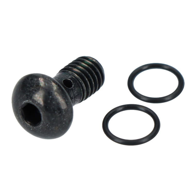 shimano-schraube-Y-8H098010 Shimano Bremsleitungsschraube with Dichtring for BR-M555 / BR-M820 / BR-M8020