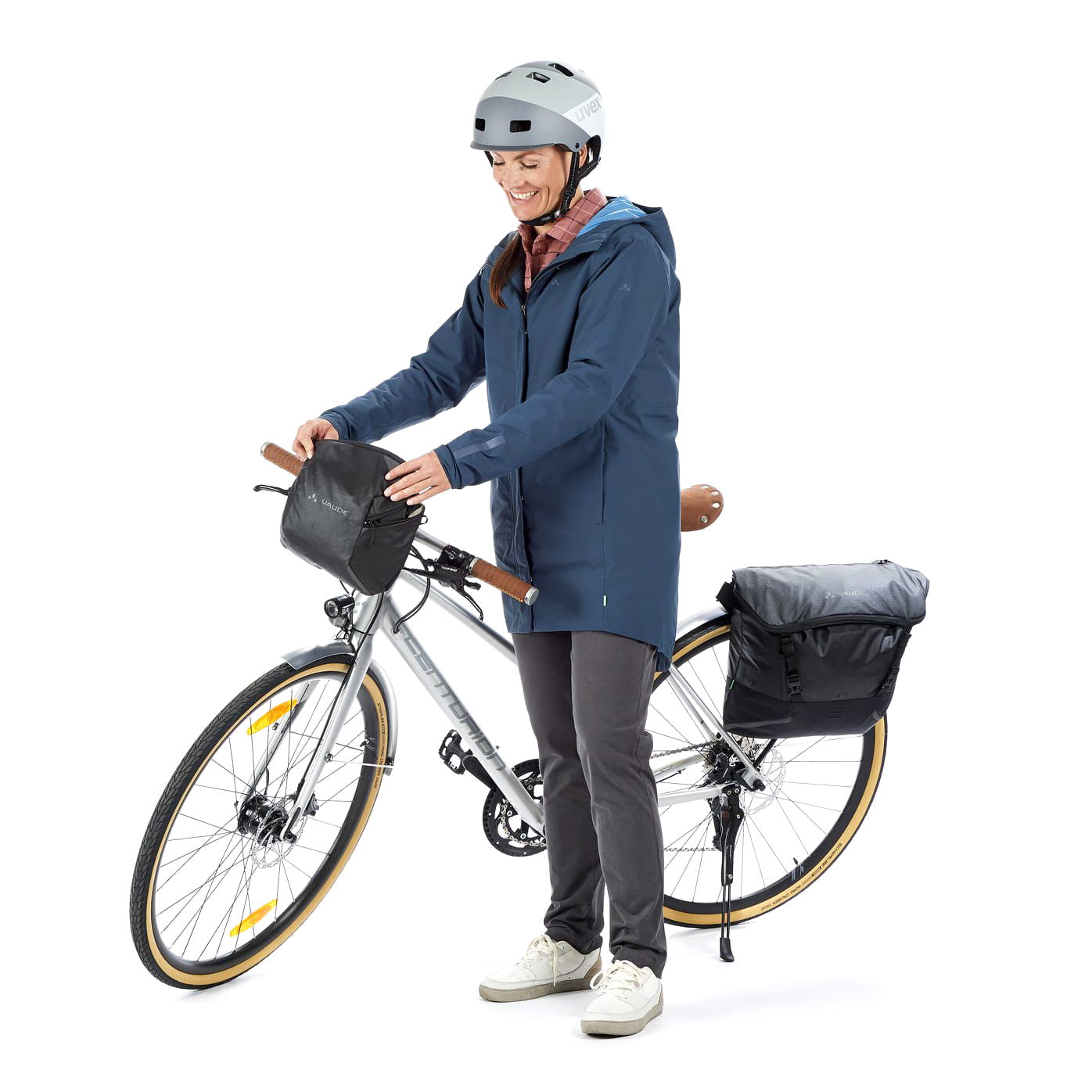 VAUDE CityBox Bike Handlebar Bag 4L with KlickFix Halter
