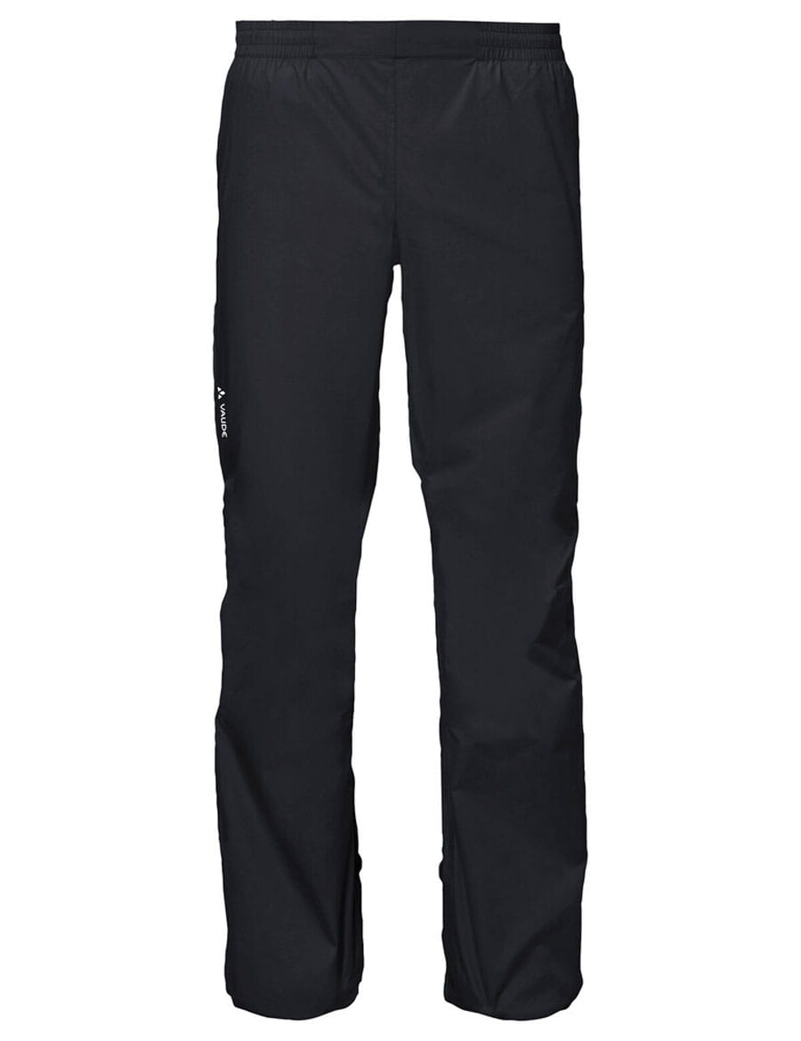VAUDE Mens Drop Pants II Fahrrad Regenhose Schwarz