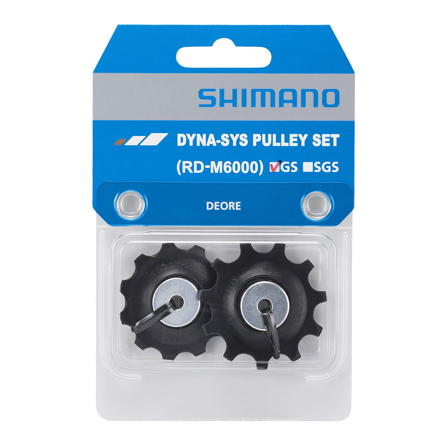 shimano-schaltroellchen-m6000-gs-0001 Shimano Derailleur Pulleys for Deore M6000 10-speed 1 Pair