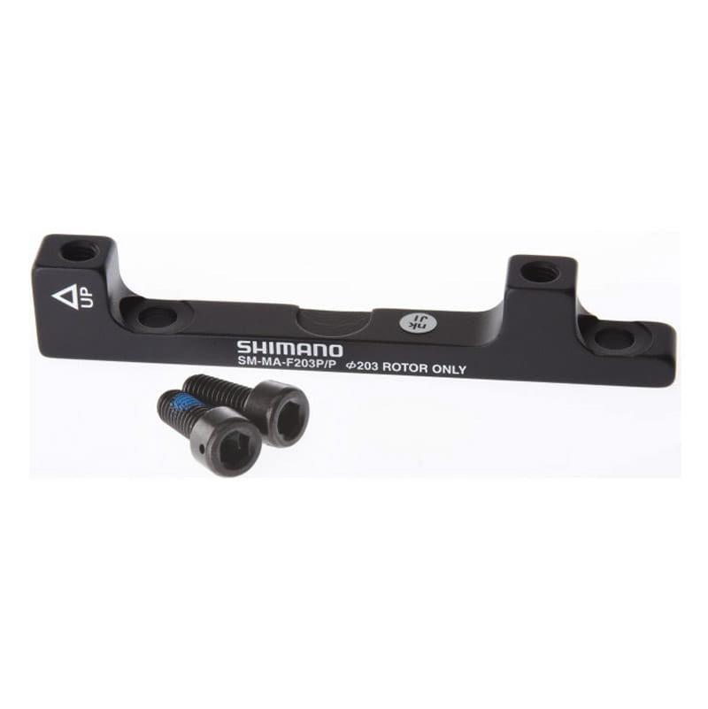 shimano-adapter-I-SMMAF203PPA Shimano Scheibenbremsadapter PM auf PM +43 mm for 203 mm Scheibe