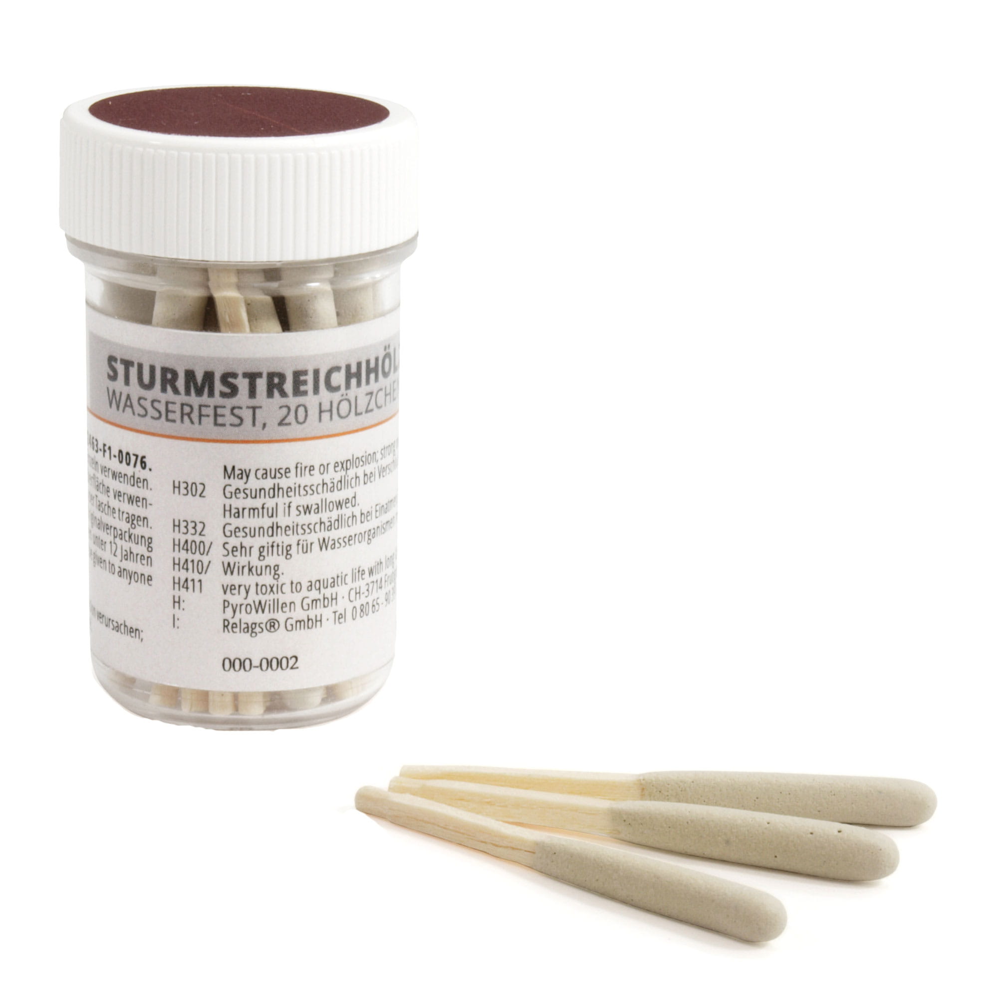 Origin Outdoors wasserfeste Sturmstreichhölzer in Dose (20 Stück) Origin Outdoors wasserfeste Sturmstreichhölzer in Dose (20 Stück)