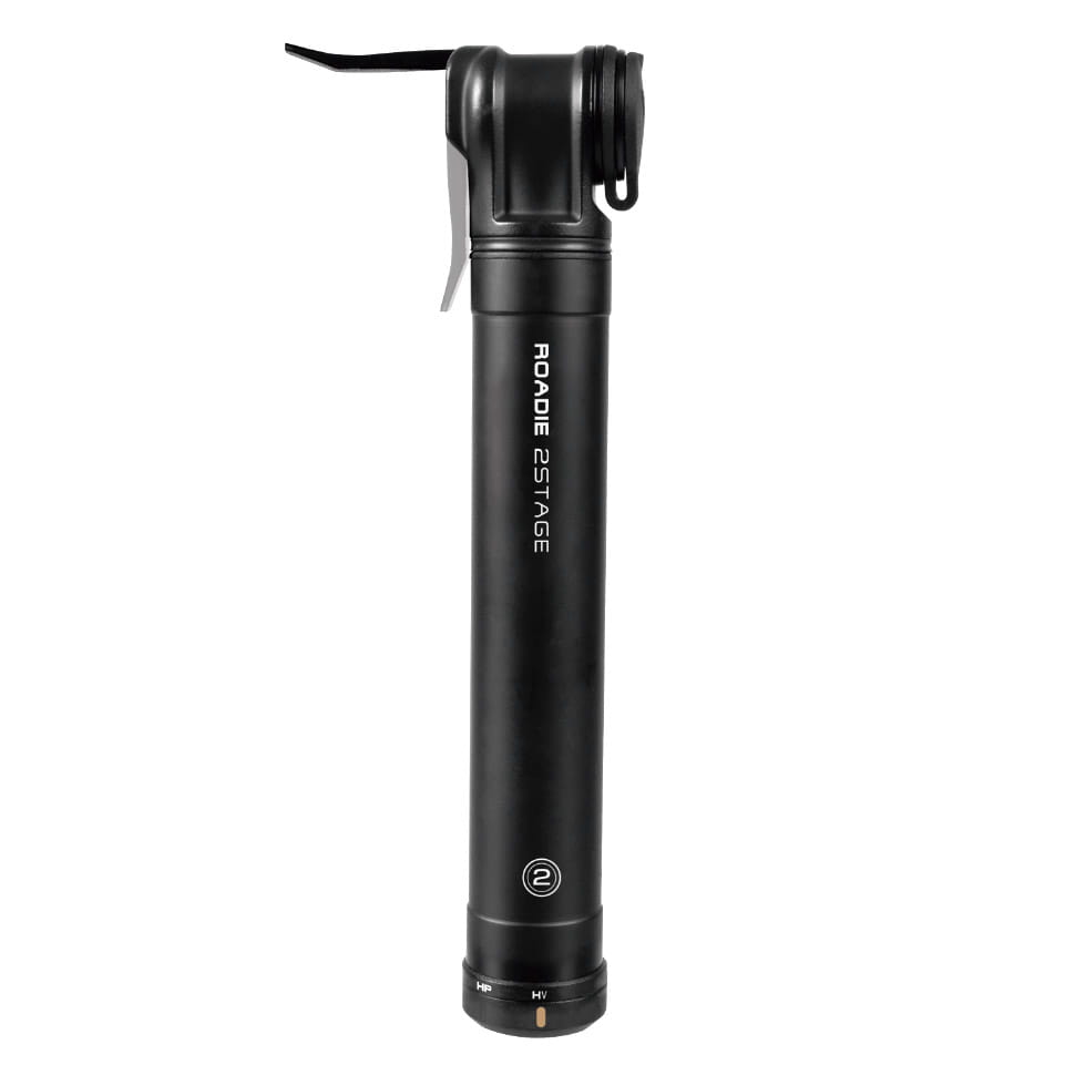 topeak-roadie-2-stage-mini-luftpumpe-001 Topeak Roadie 2Stage Fahrrad Minipumpe schwarz 11 Bar