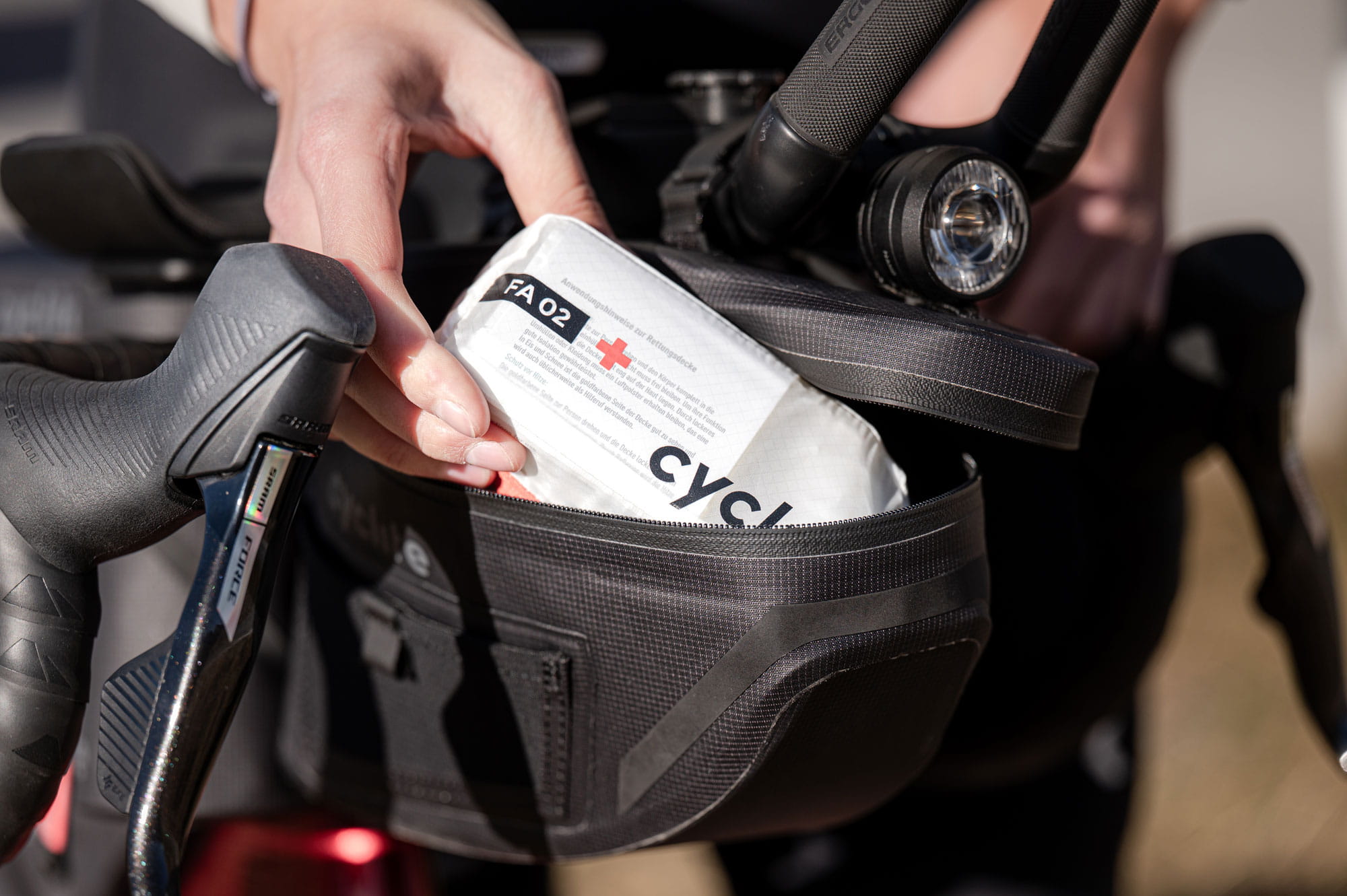 Cyclite Taschen am Fahrrad