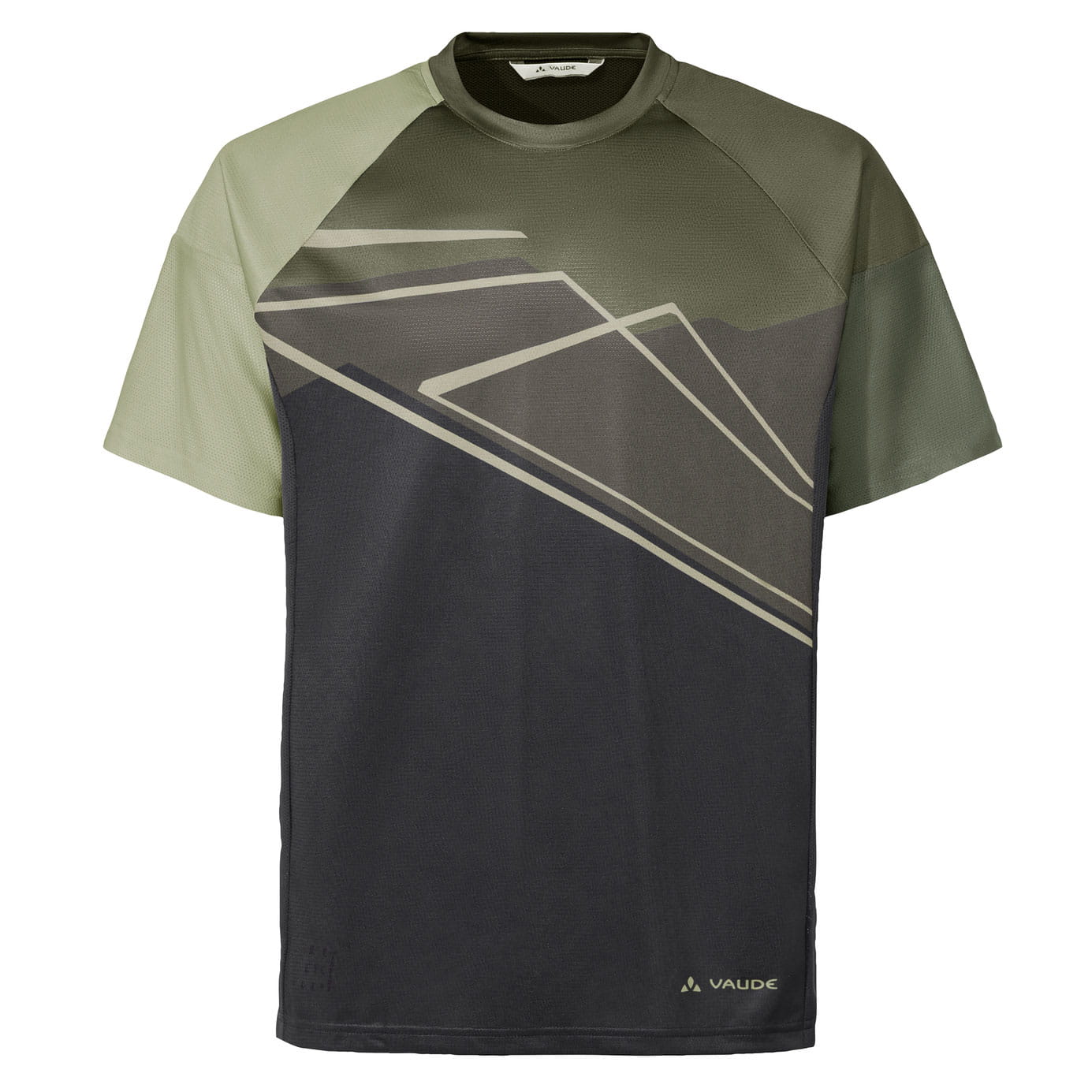 T-shirt Homme VAUDE Moab VI – Respirant, Léger, En Polyester Recyclé | Idéal Randonnée, Trail, été