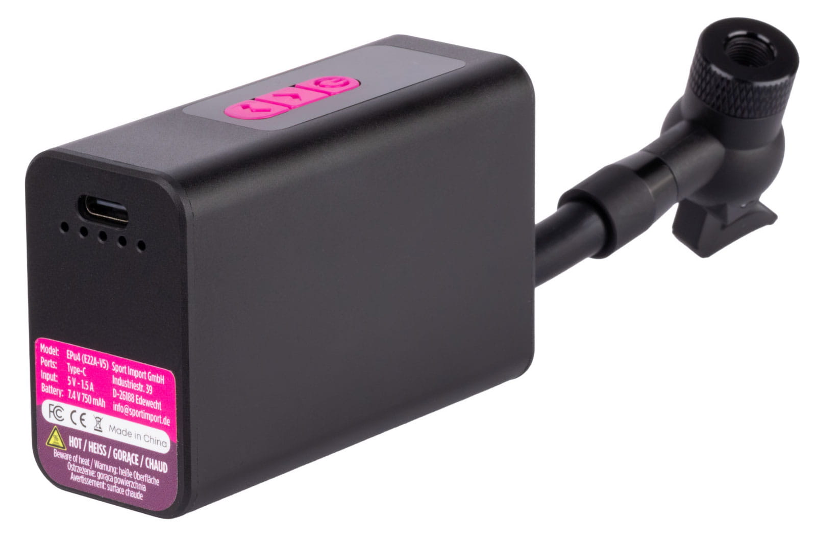 VOXOM EPU4 Digital elektrische Fahrradpumpe