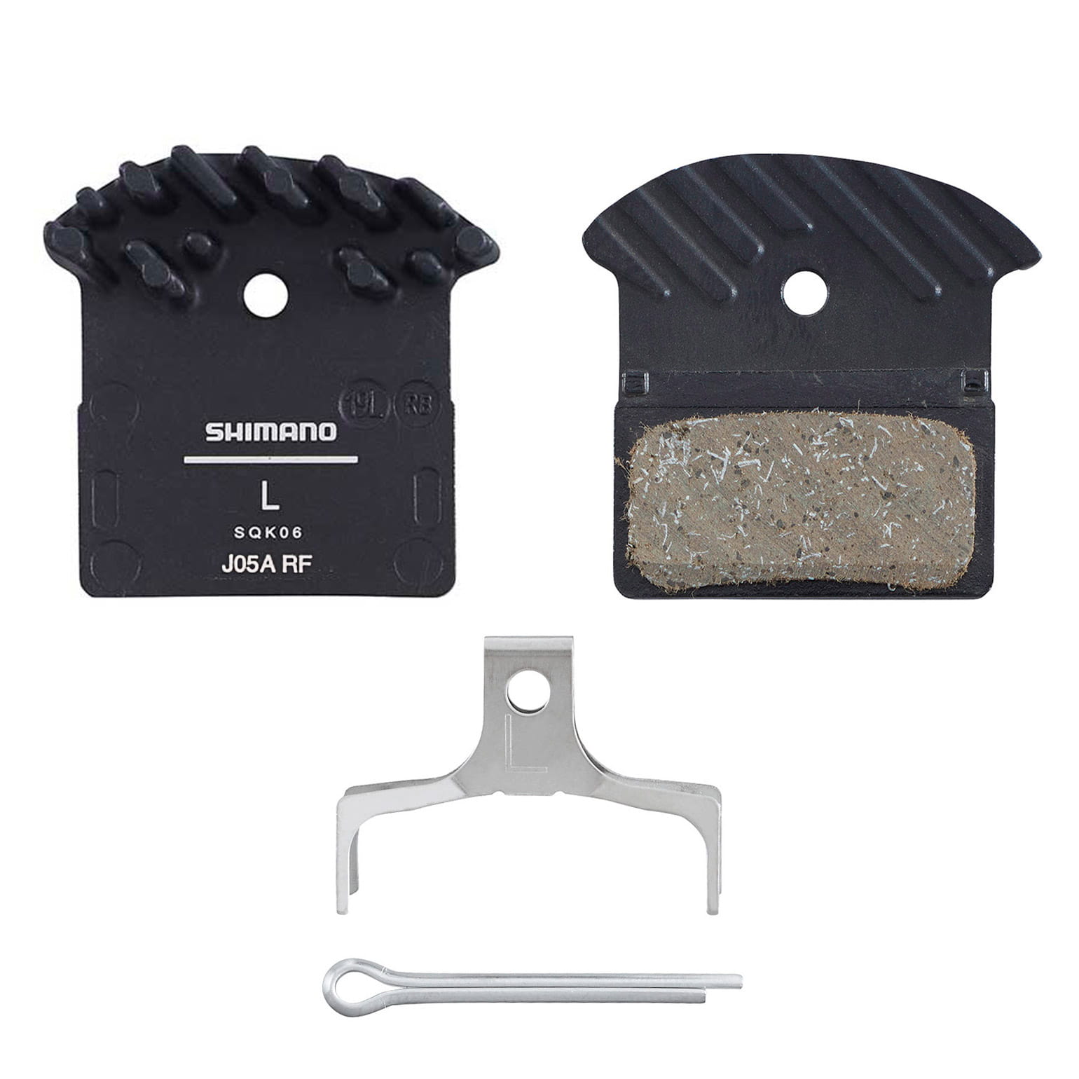 shimano-j05a-rf-resin-belage-EBPJ05ARFA Shimano J05A Resin Brake Pads Ice-Tech for XTR, XT, SLX, Alfine