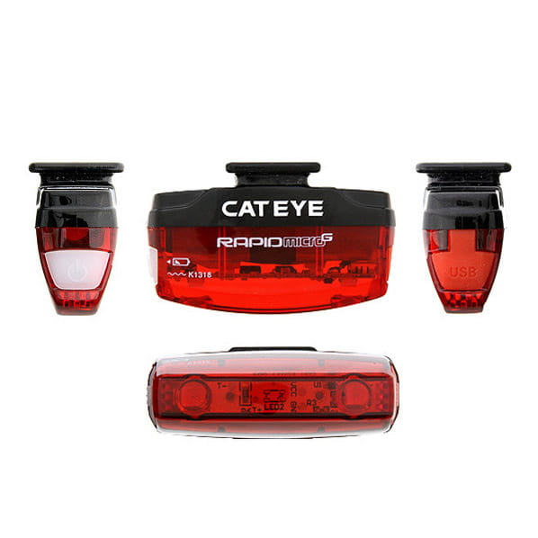 Cateye Rapid Micro G LED Bike Rear Light for Seat Post - TL-LD620G