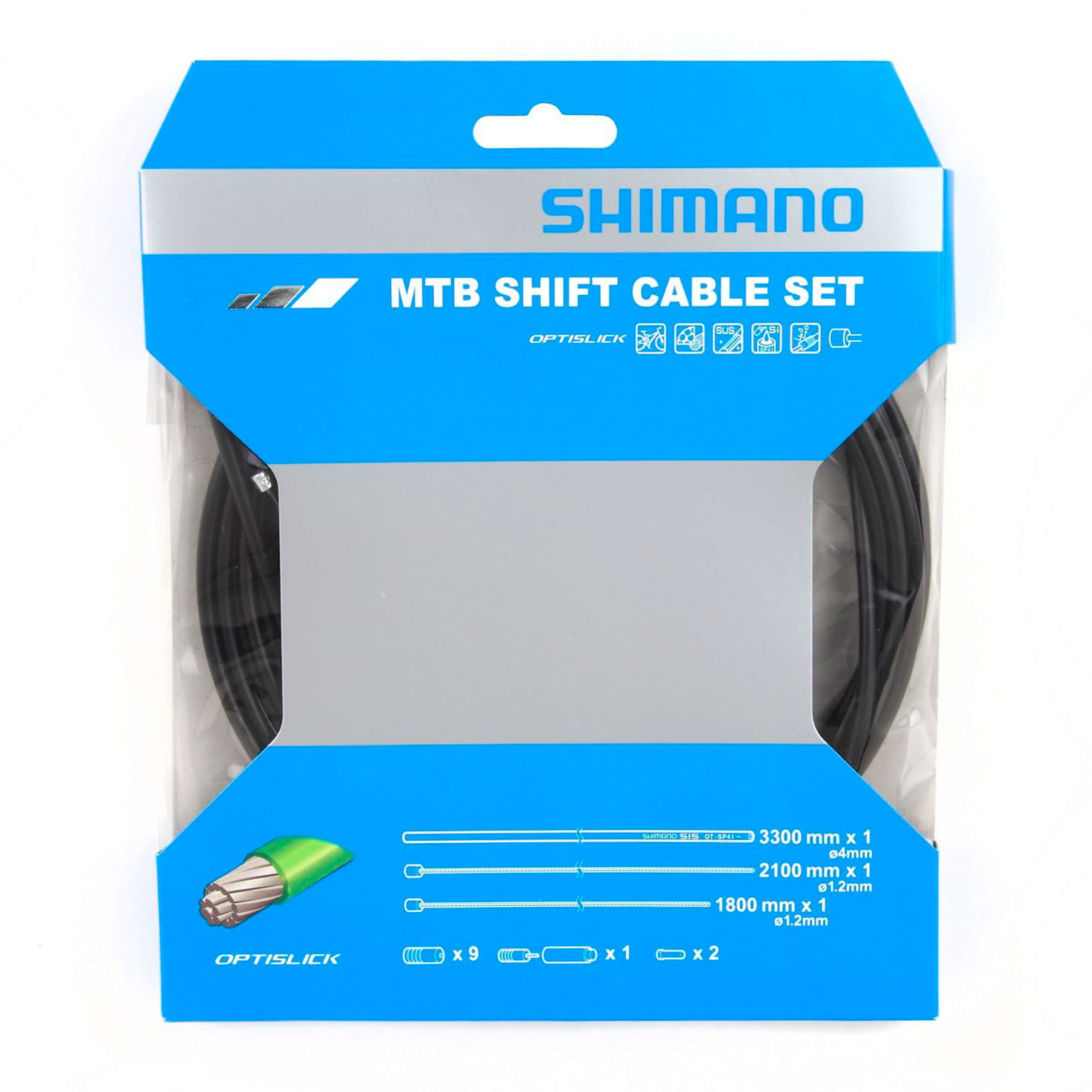 shimano-schaltzugset-ot-sp41-optislick-mtb-edelstahl Shimano Schaltzugset OT-SP41 Optislick MTB Edelstahl