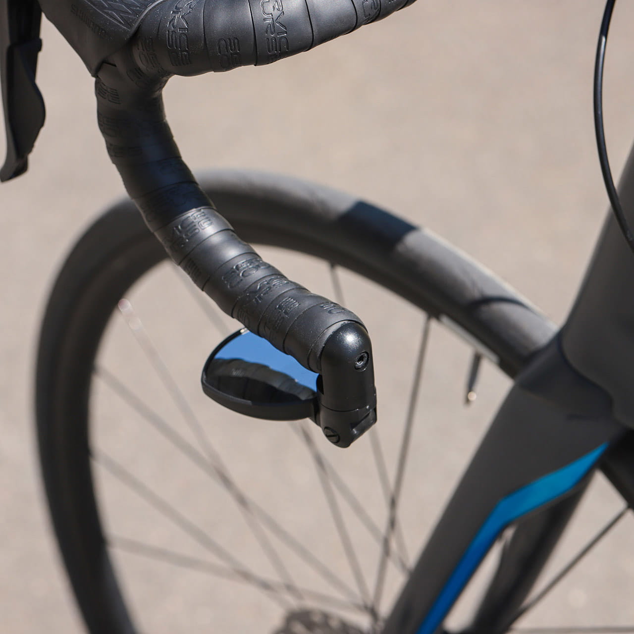 Zefal Spin 25 Mini Bike Mirror Rennrad Rückspiegel einklappbar