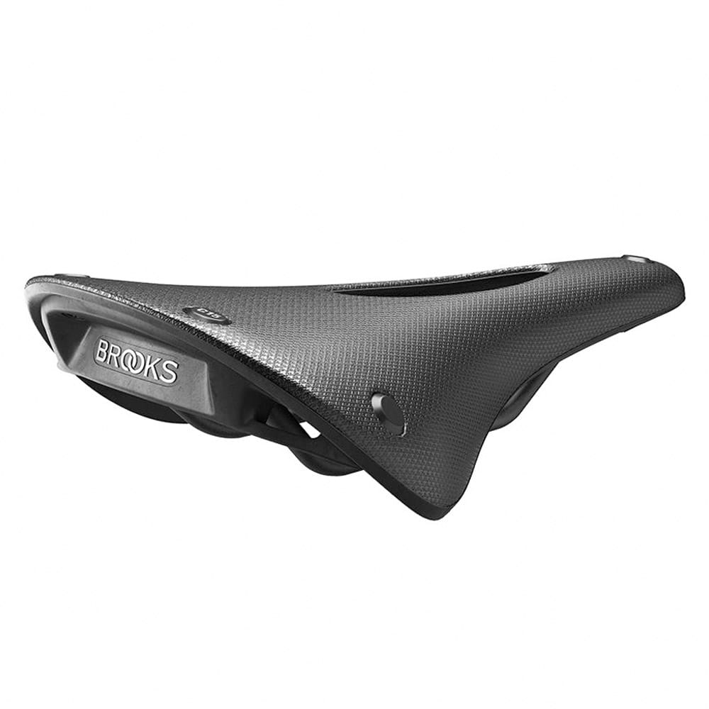 Brooks C15 Carved Cambium Sattel Black