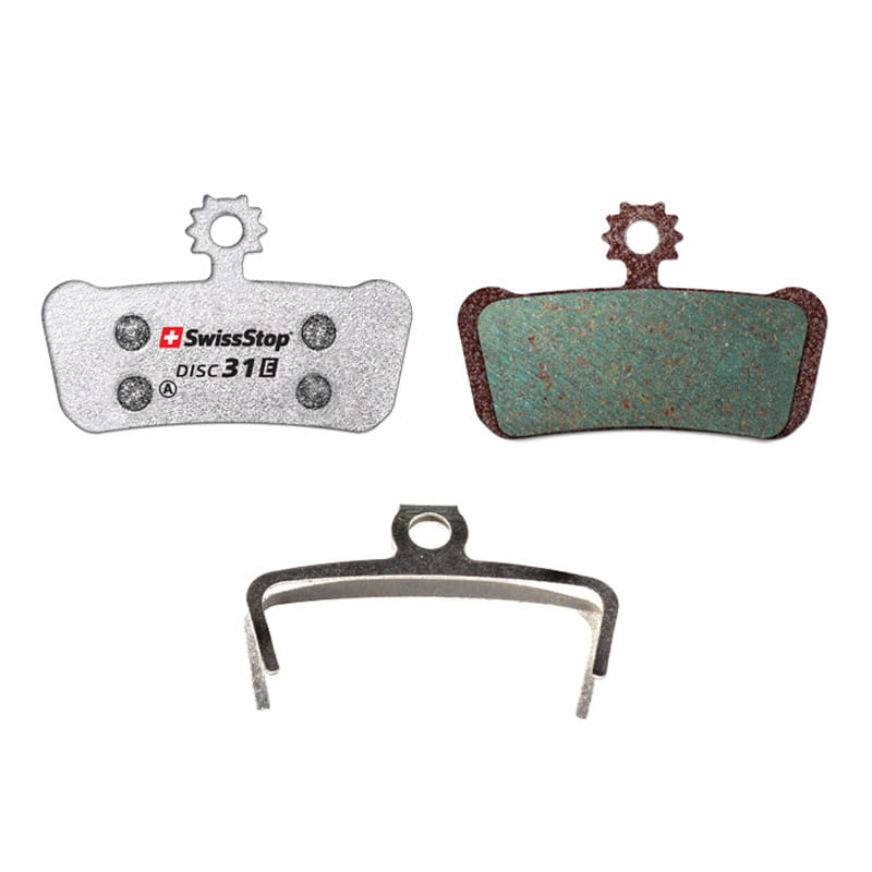 swissstop-disc31e-bremsbelaege SwissStop Disc 31 E Bike Bremsbeläge für Avid XO / Elixir, SRAM Guide / G2