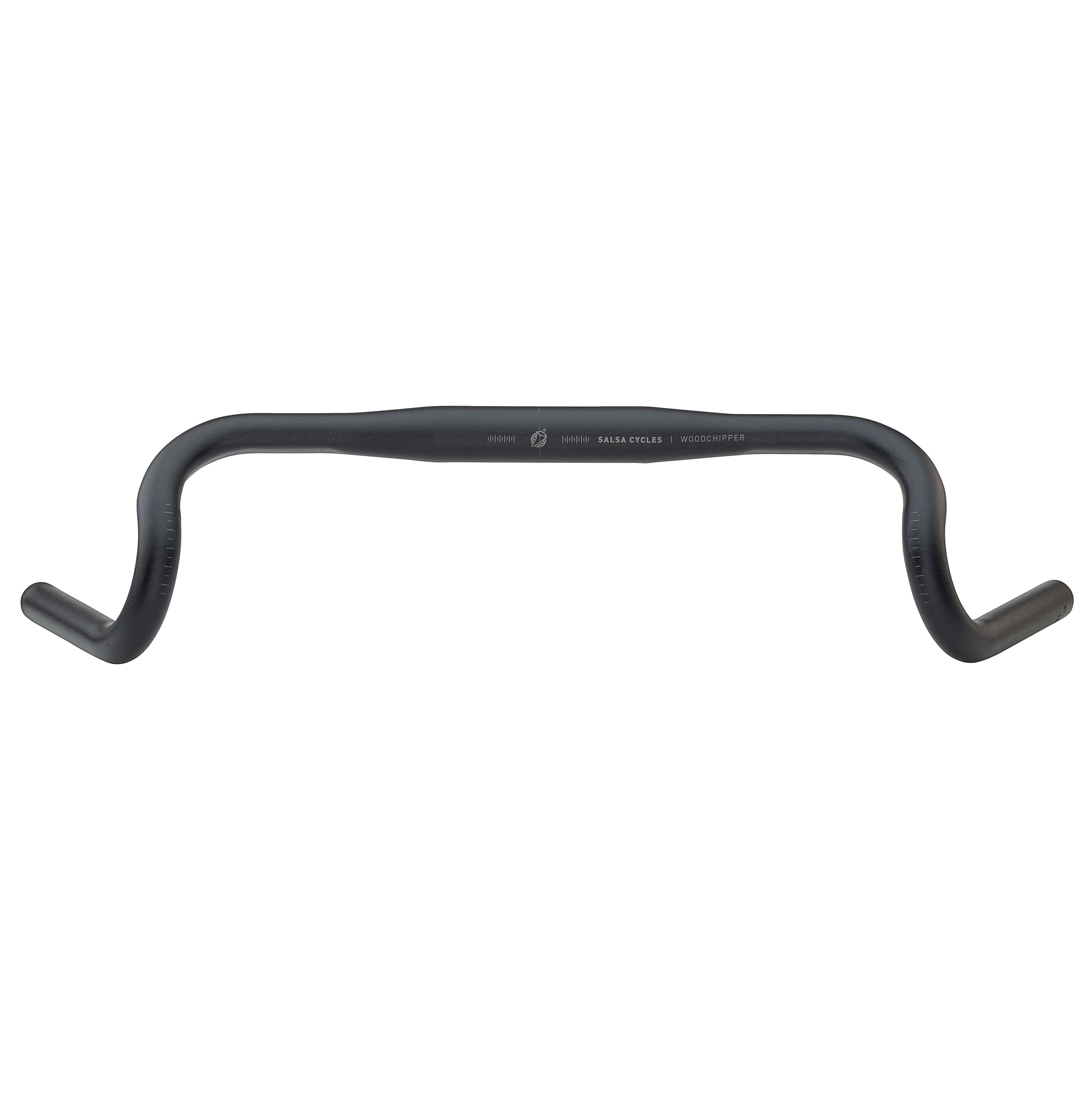 salsa-woodchipper-lenker-31-8-000 Salsa Woodchipper Offroad Drop Lenker 31.8 mm Aluminium black