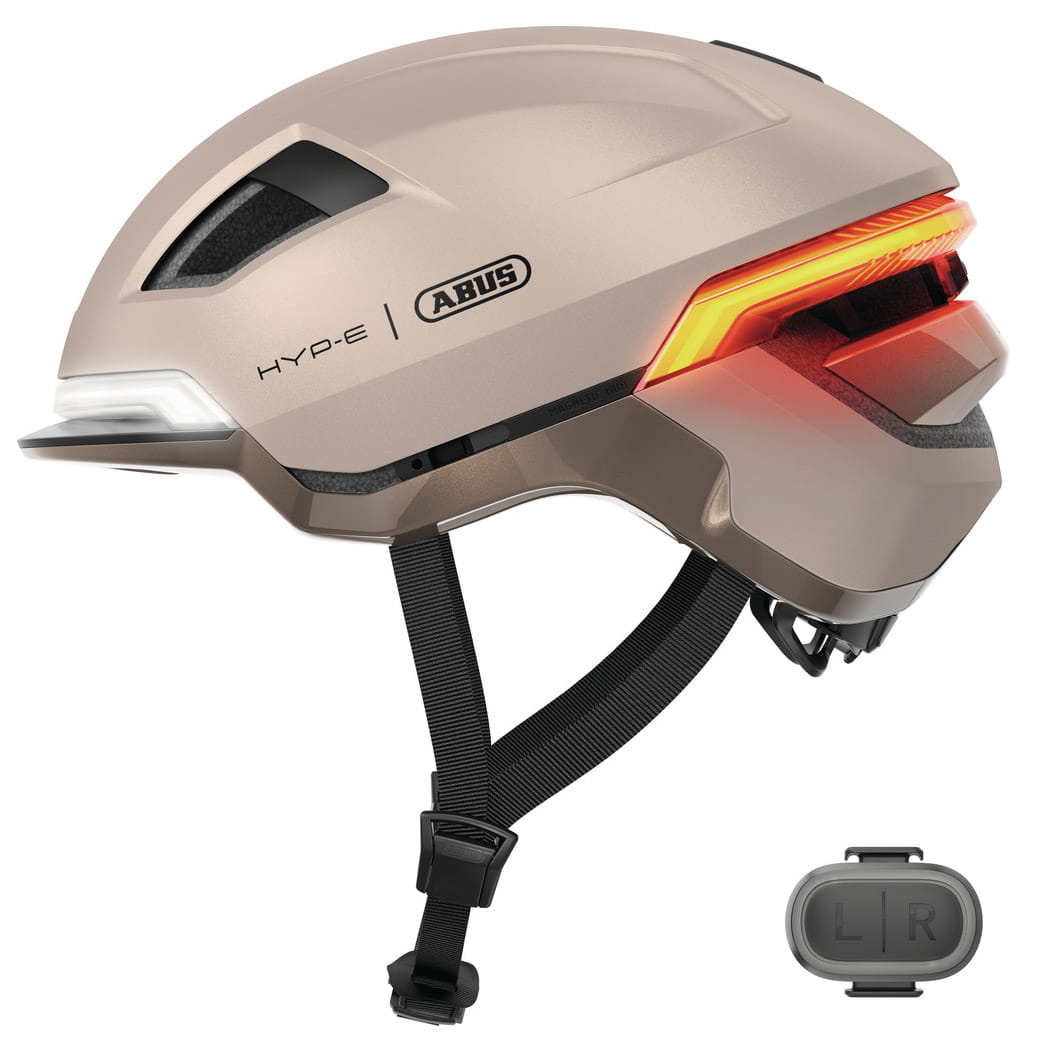 ABUS HYP-E Helm mit Blinkern