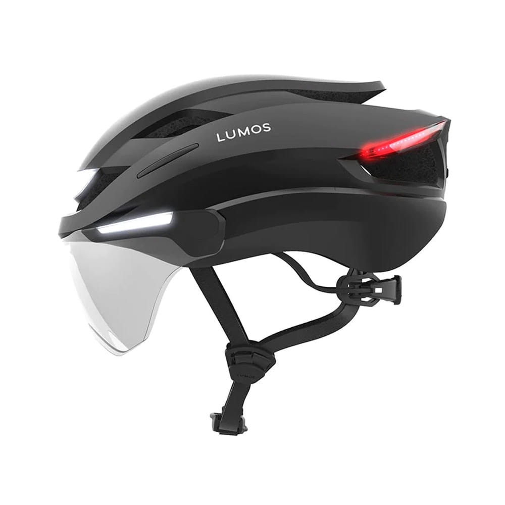 Lumos Ultra E-Bike Helmet with Turn Signals and Visor