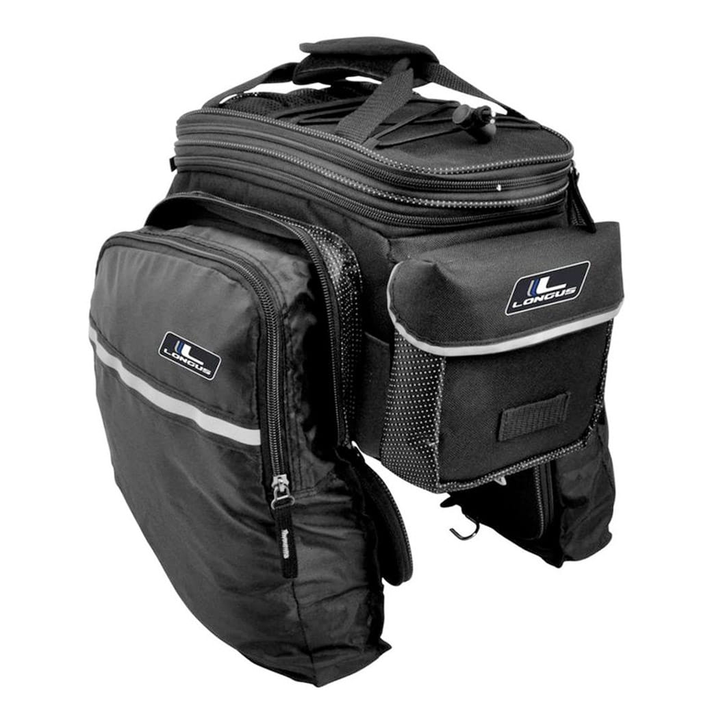 Longus Increaser Fahrradtasche Gepäckträger Schwarz 7,5L