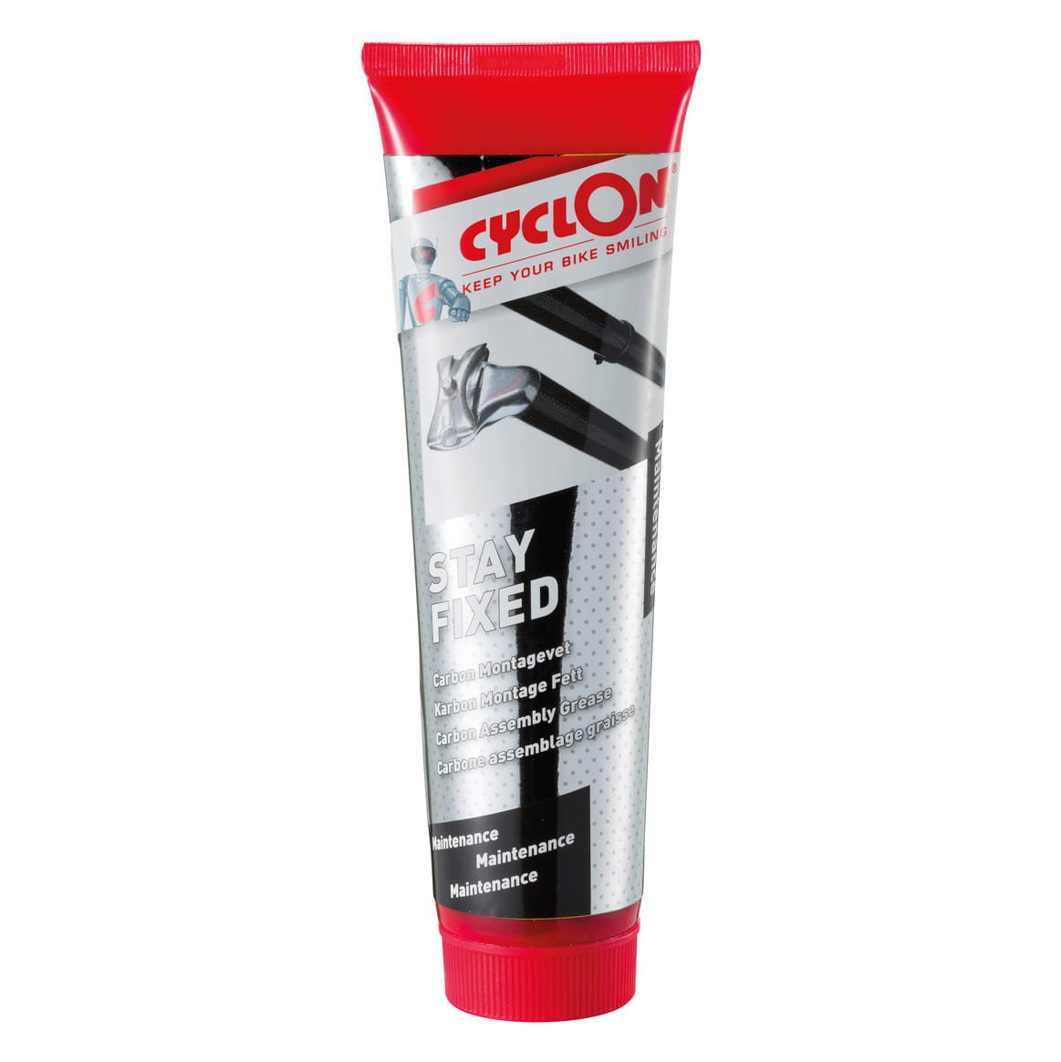 cyclon-montagepaste-stay-fixed-150ml Cyclon Stay Fixed Carbon Montagepaste Fahrrad / MTB 150 ml