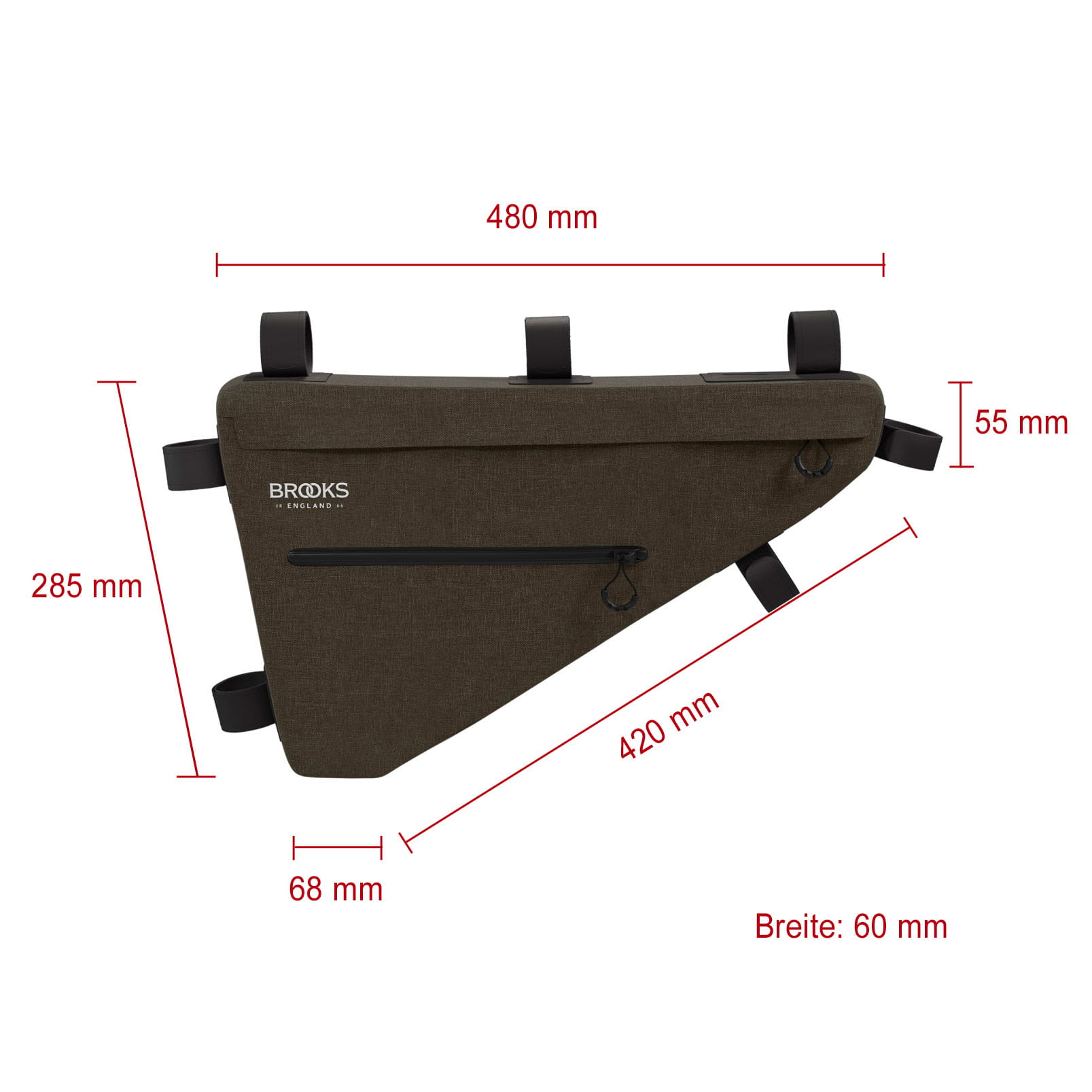 Brooks Scape Full Frame Bag Rahmentasche 5L (48 cm)