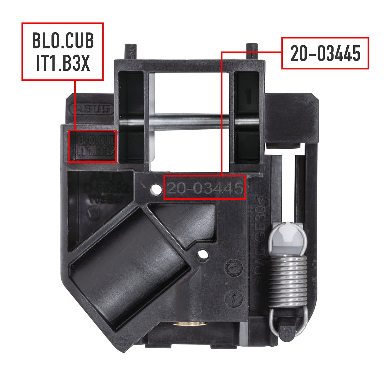ABUS Cube Battery Mount BLO CUB IT1.B3X Bracket 20-03445