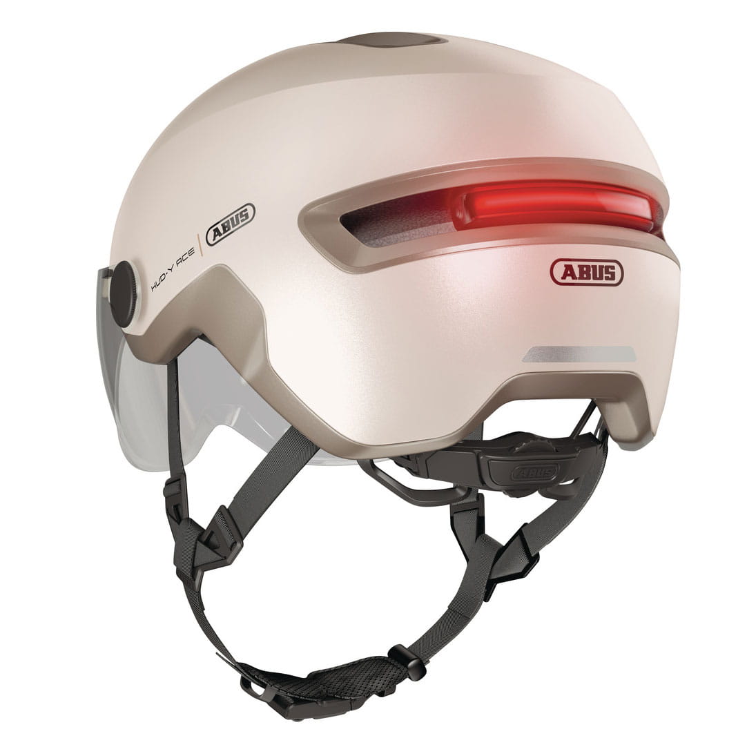 ABUS HUD-Y ACE Bike Helmet with Visor