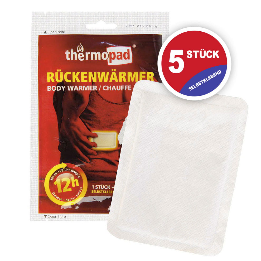 ThermoPad Rückenwärmer / Bodywärmer 5 Stück