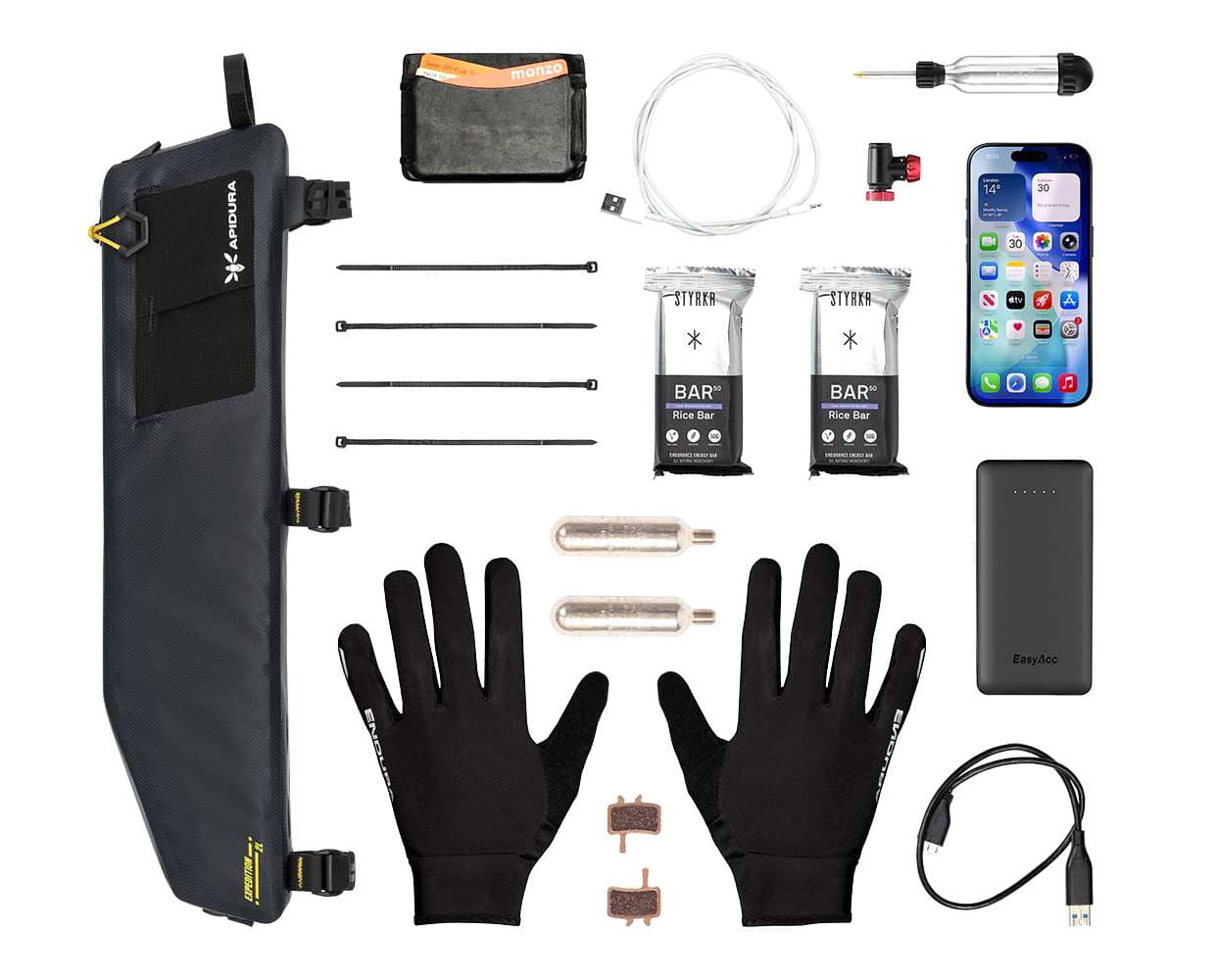 Apidura Expedition Long Top Tube Pack 2L