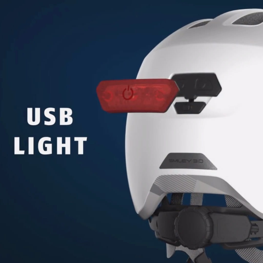 ABUS Smiley 3.0 Fahrradhelm mit LED
