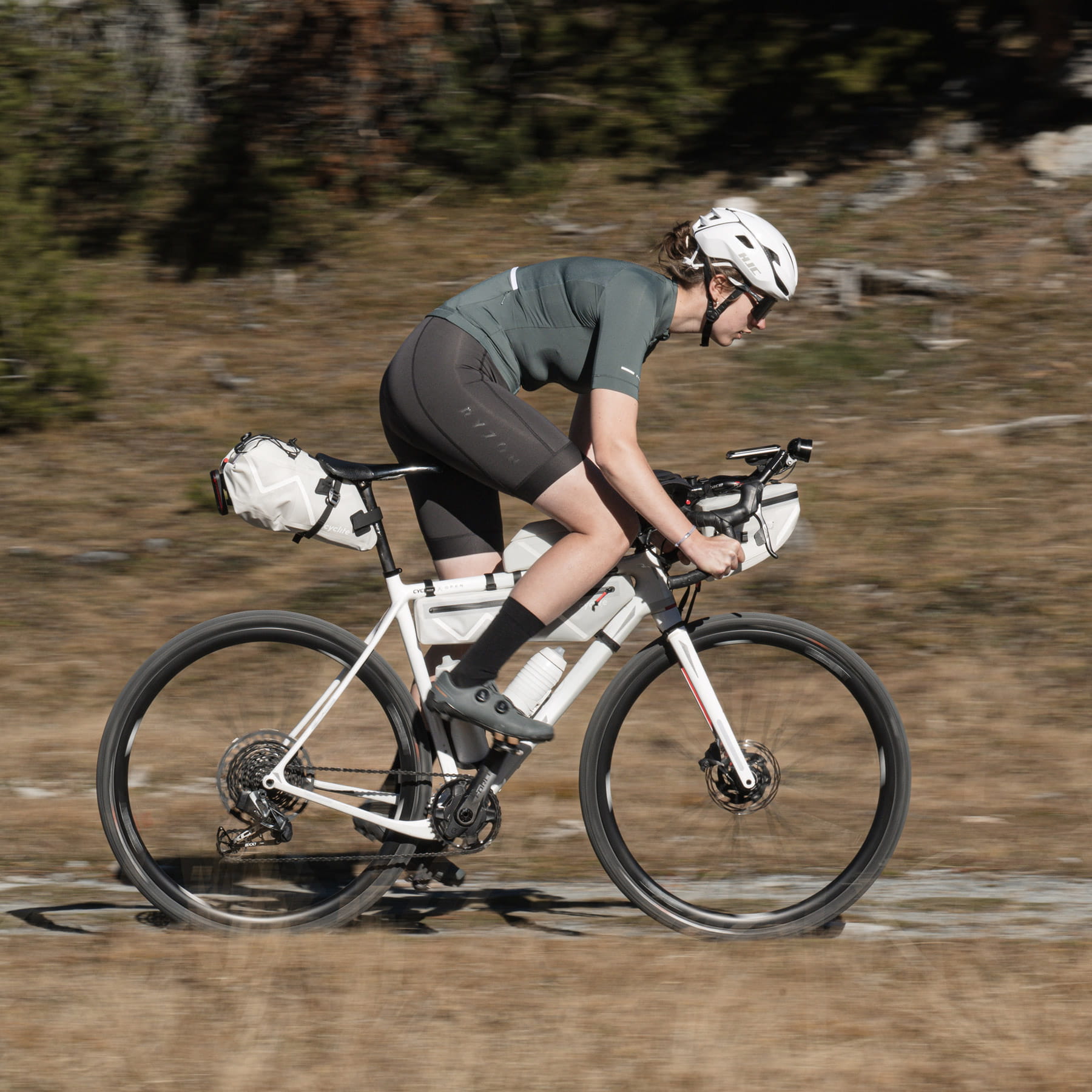 Cyclite Taschen am Fahrrad