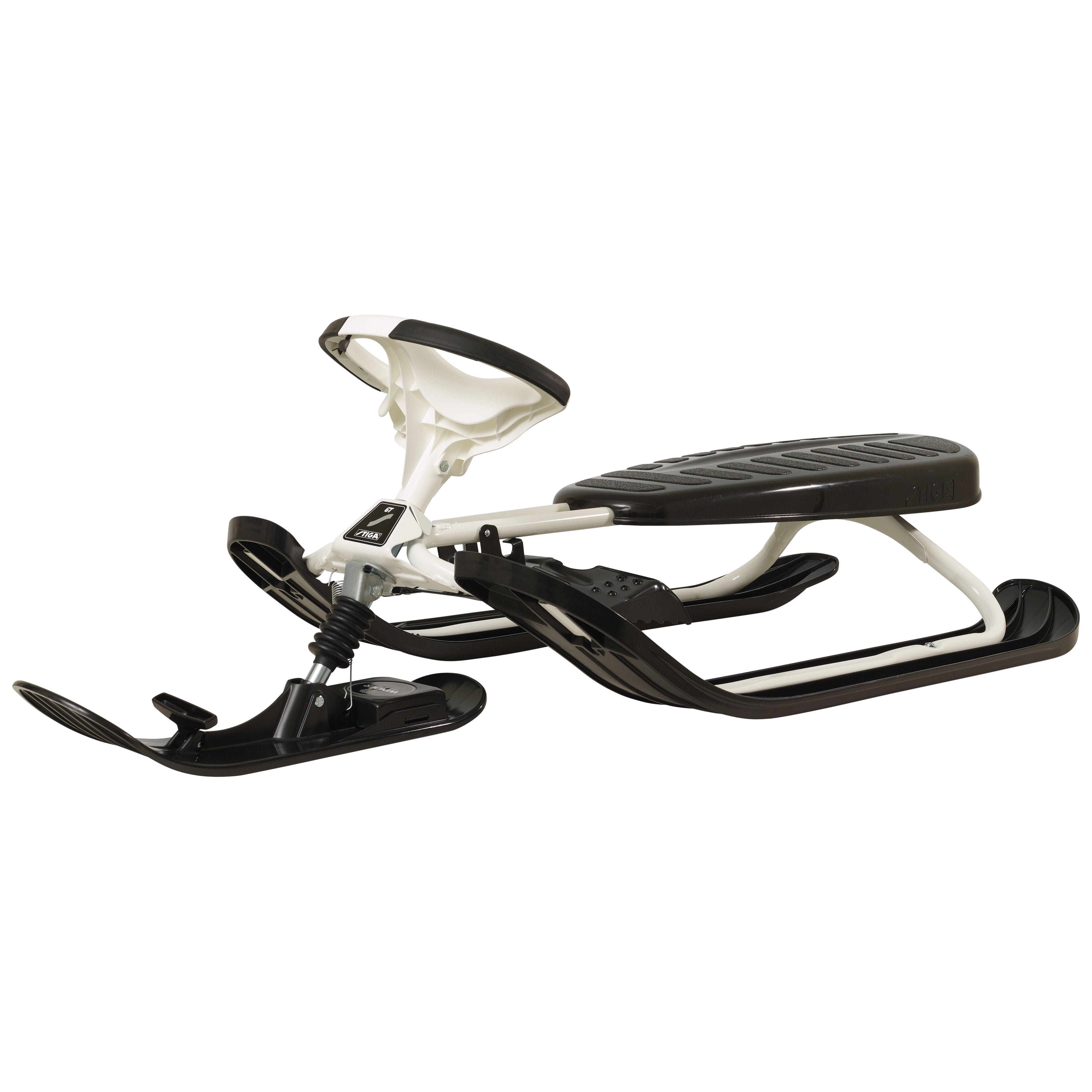 stiga-snowracer-supreme-gt-white-1 Stiga Snowracer Supreme GT Lenkschlitten Schwarz/Weiß