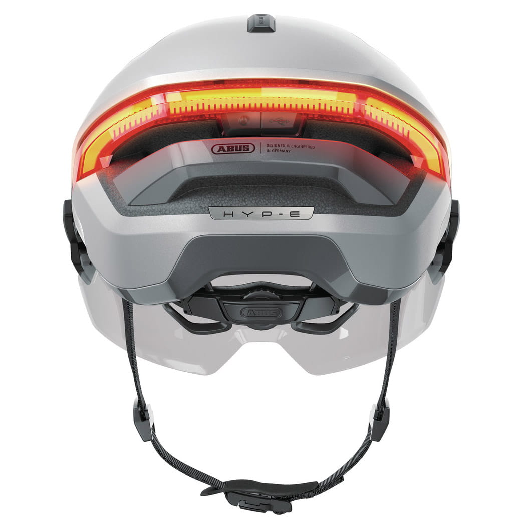 ABUS HYP-E Blace hinten Gleam Silver ABUS HYP-E Blace hinten Gleam Silver