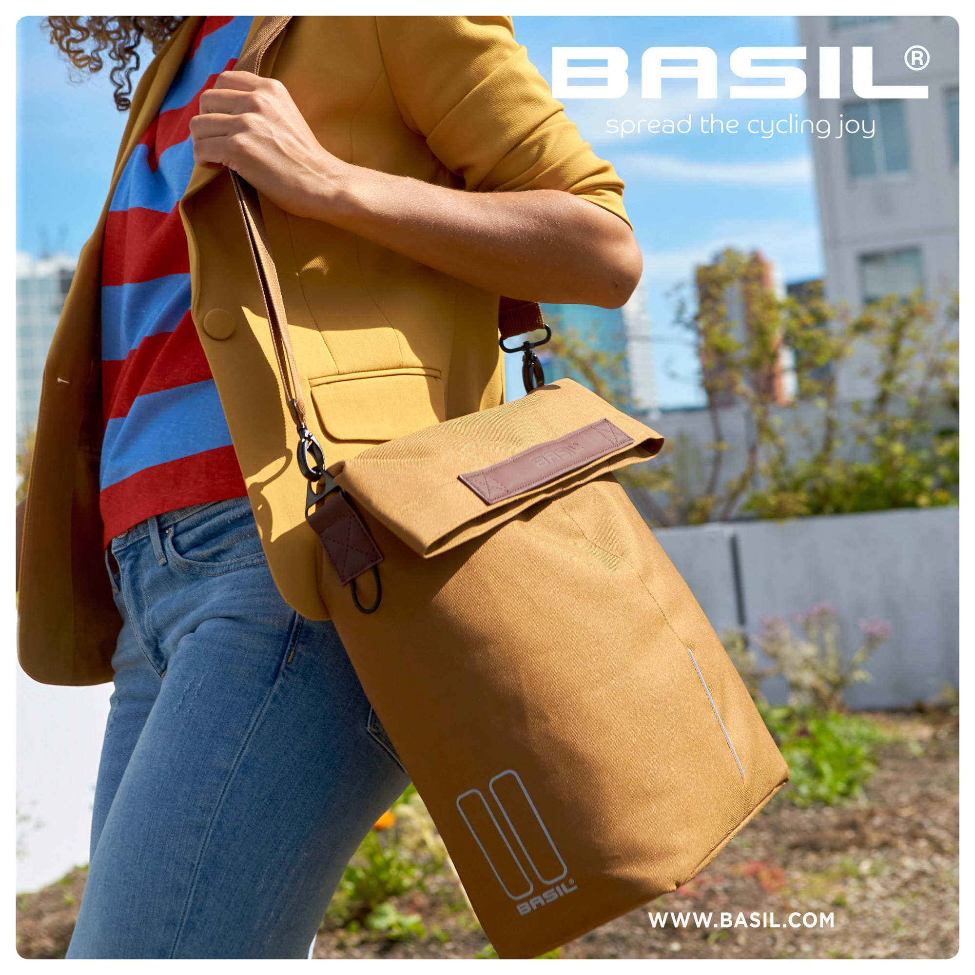 Basil City Shopper Rear Pannier Bag Rack / Schultertasche 14-16L