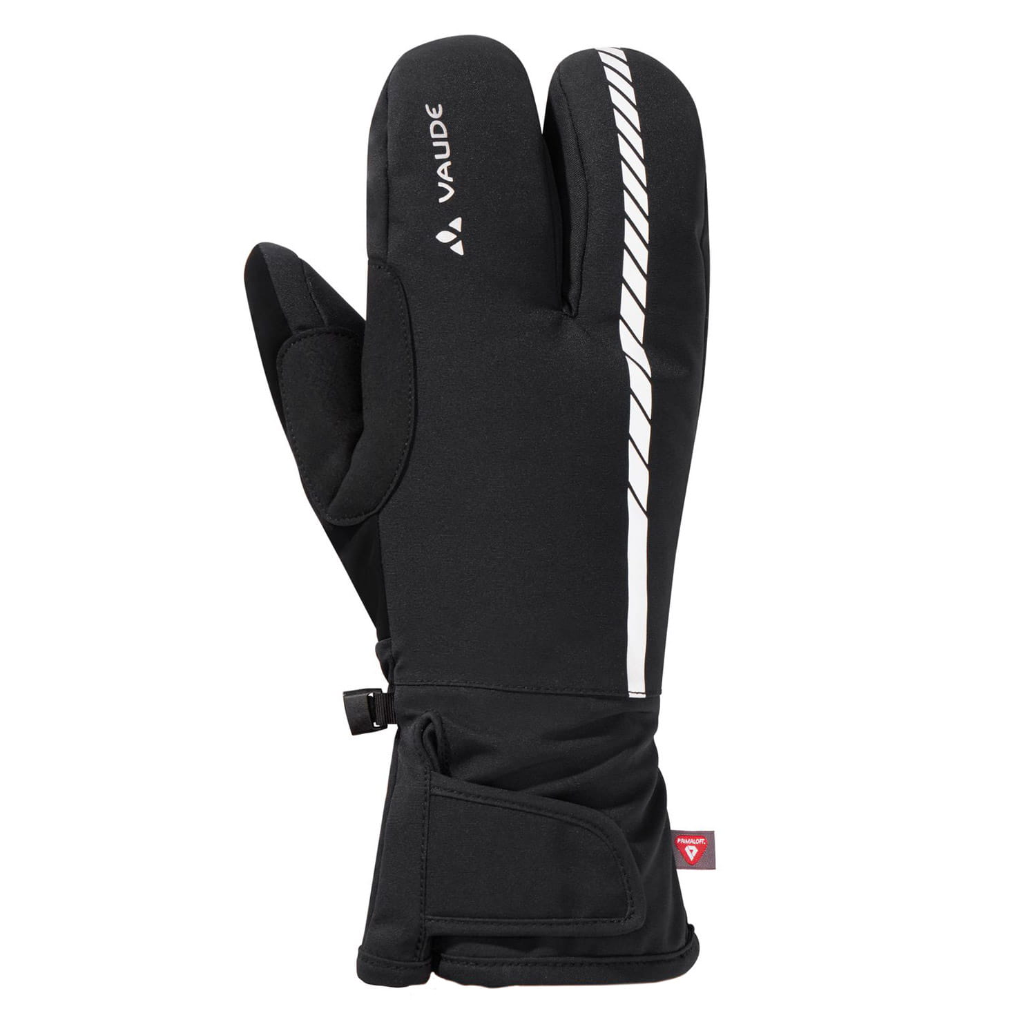 VAUDE Syberia Gloves III 3-Finger-Fahrradhandschuhe Black