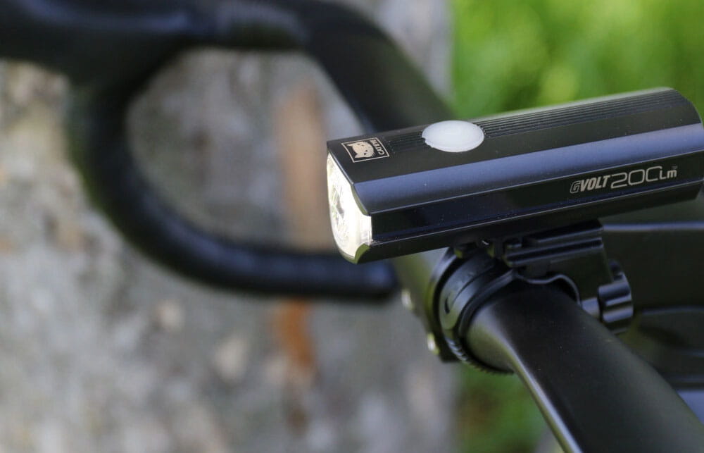 Cateye GVolt 200lm StVZO USB-C Fahrradlicht