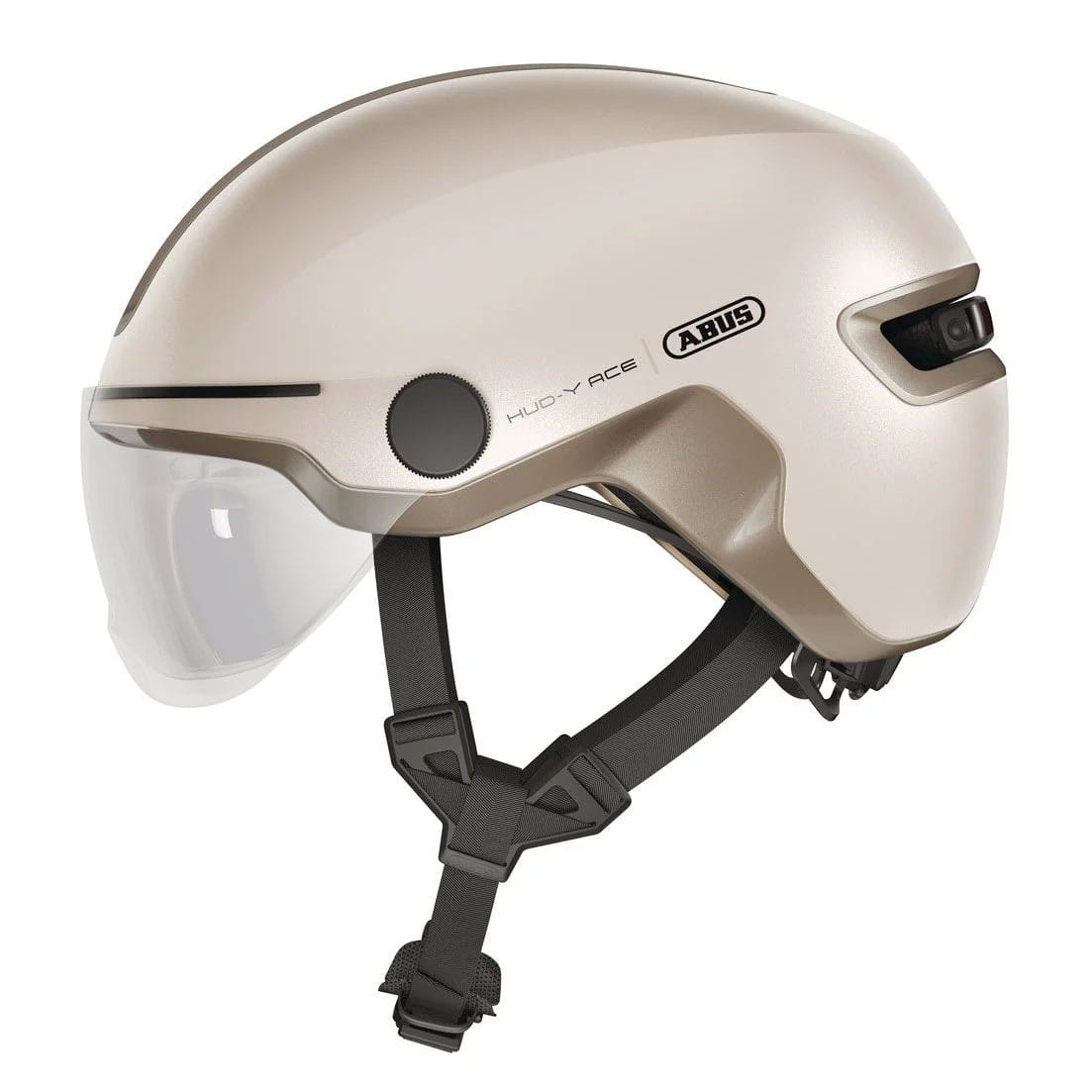 ABUS HUD-Y ACE Fahrradhelm mit Visier ABUS HUD-Y ACE Fahrradhelm mit Visier