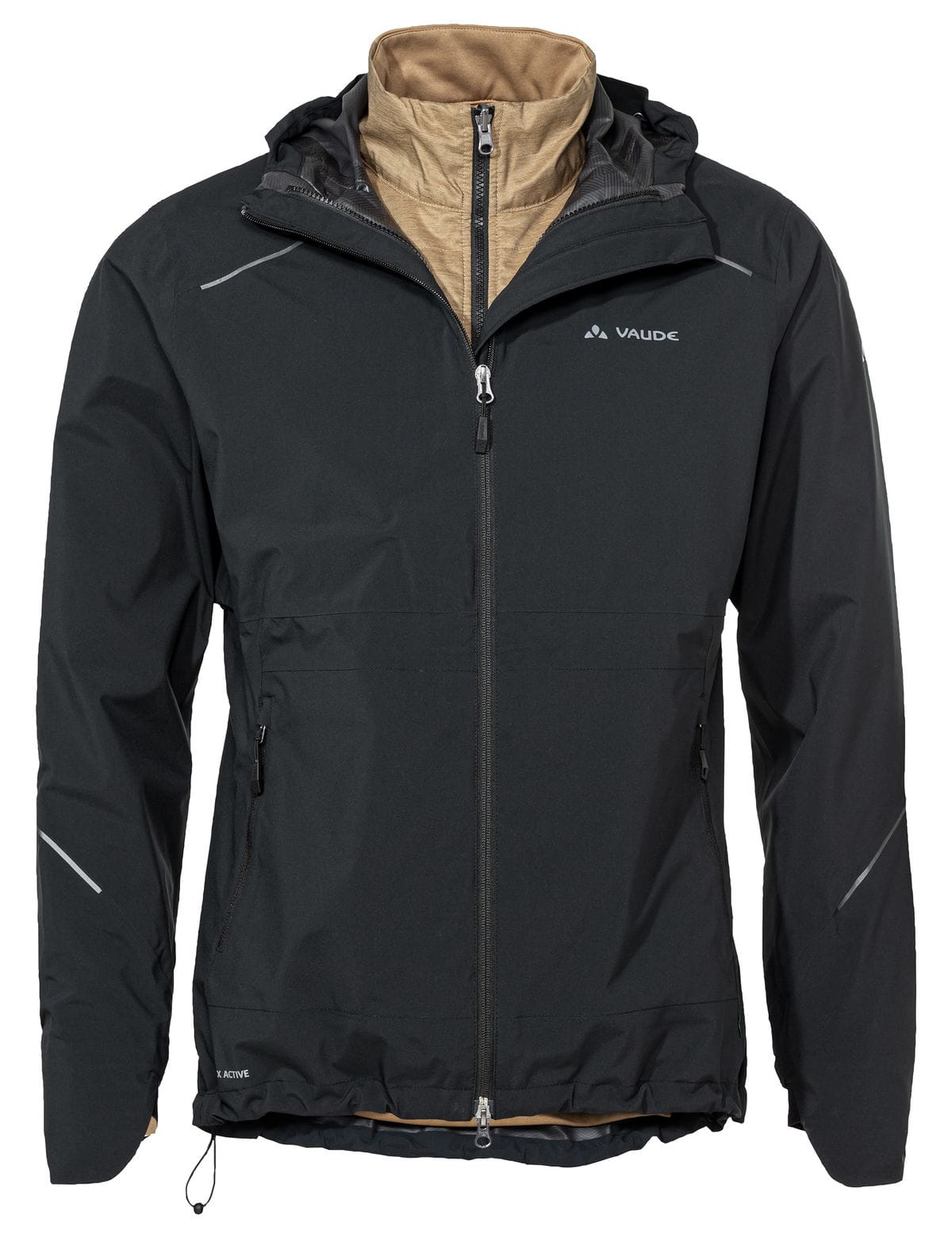 VAUDE Mens Yaras 3in1 Jacket Fahrradjacke VAUDE Mens Yaras 3in1 Jacket Fahrradjacke