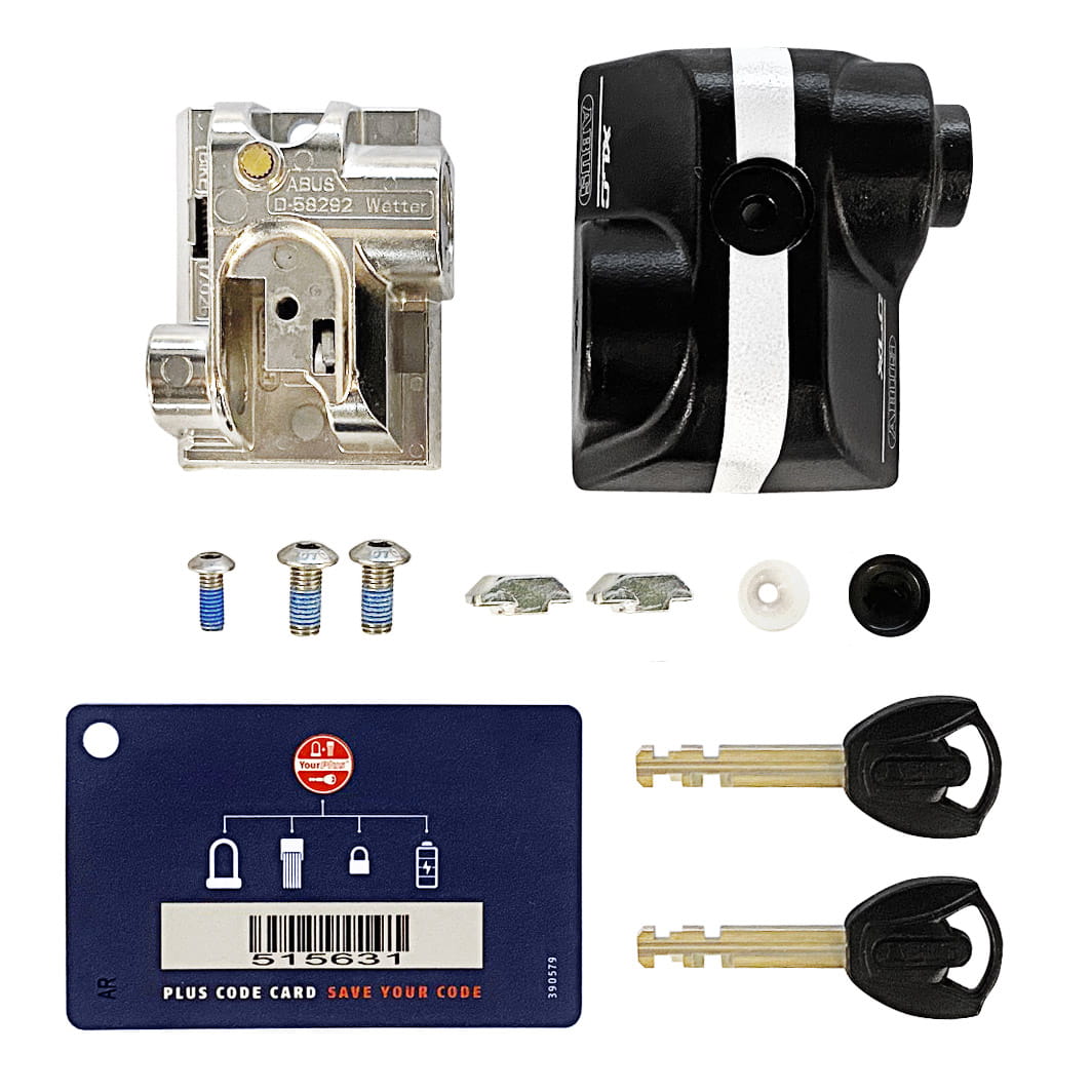 xlc-mrs-theraillock-schloss-haibike Haibike MRS TheRailLock Fahrradschloss mit ABUS Plus Zylinder