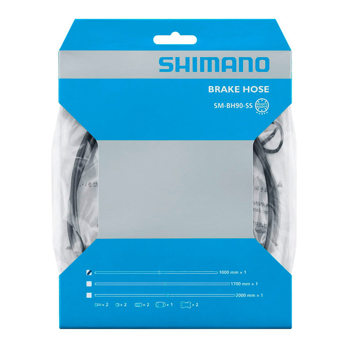 Shimano Bremsleitung SM-BH90-SBLS kürzbar mit Banjo für Saint