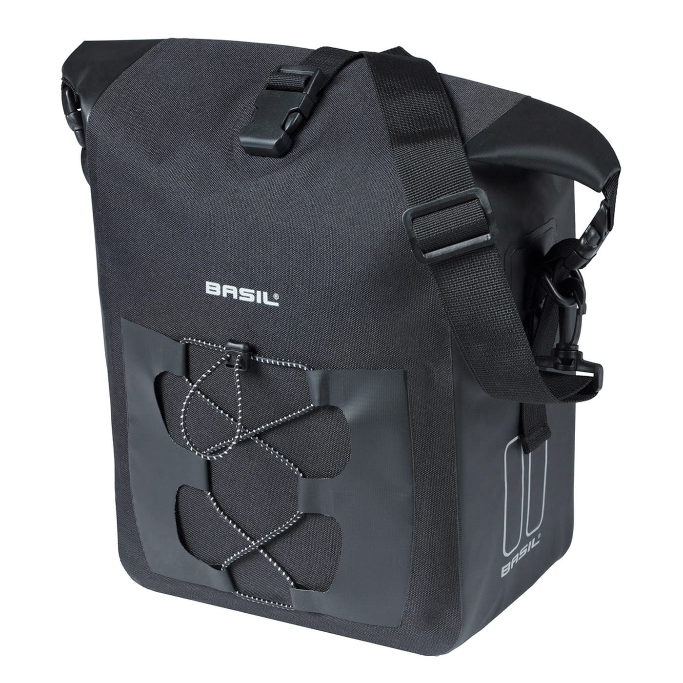 Basil Navigator Waterproof M Hinterradtasche 12-15L (Einzeltasche) Basil Navigator Waterproof M Hinterradtasche 12-15L (Einzeltasche)