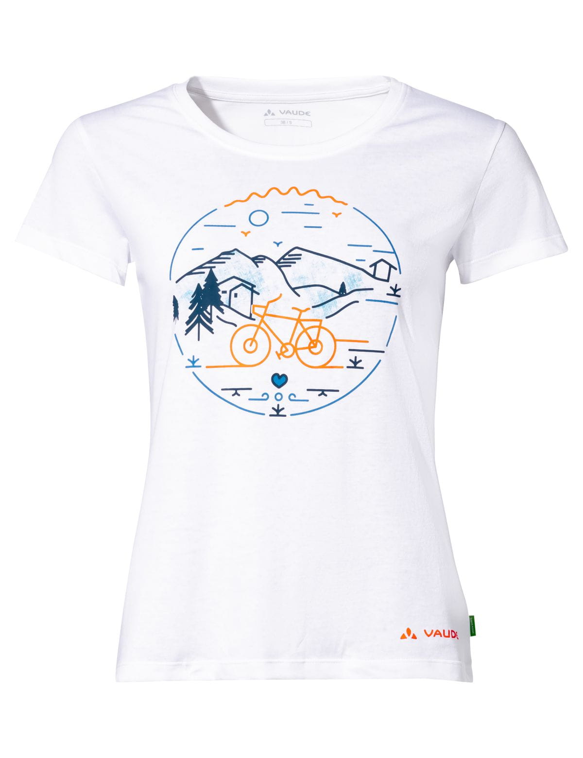 VAUDE Womens Cyclist T-Shirt V