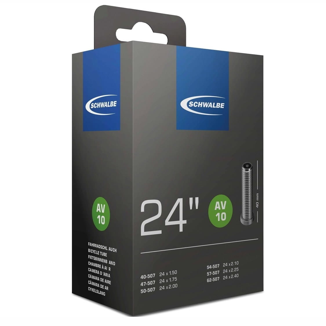 Schwalbe Bicycle Tube 24" - AV10 Schwalbe Bicycle Tube 24" - AV10