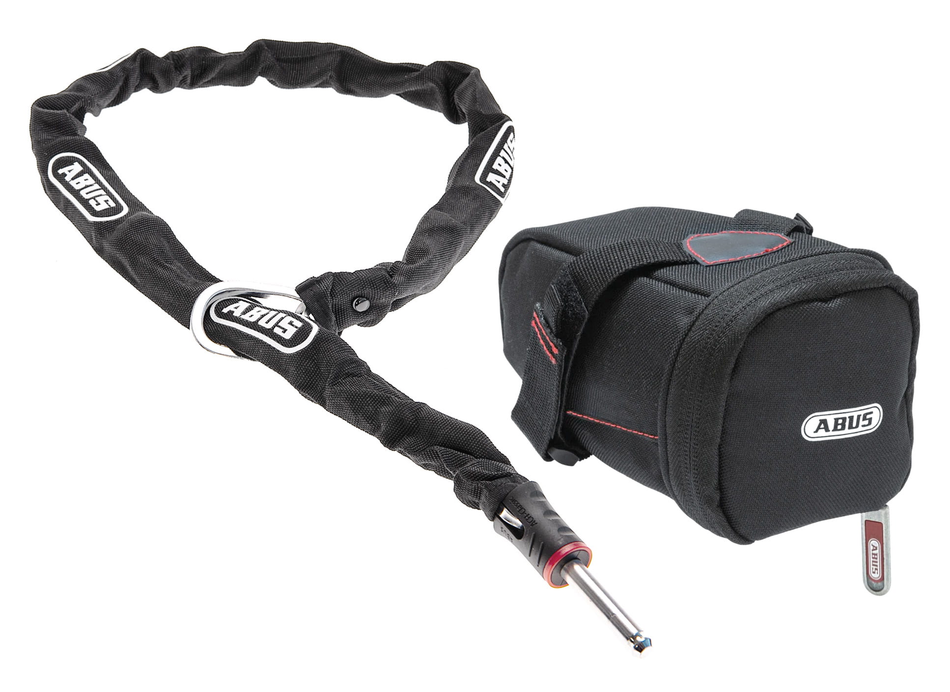 ABUS ACH Classic 5.5KS/100 Einsteckkette  + ST 5950 Satteltasche