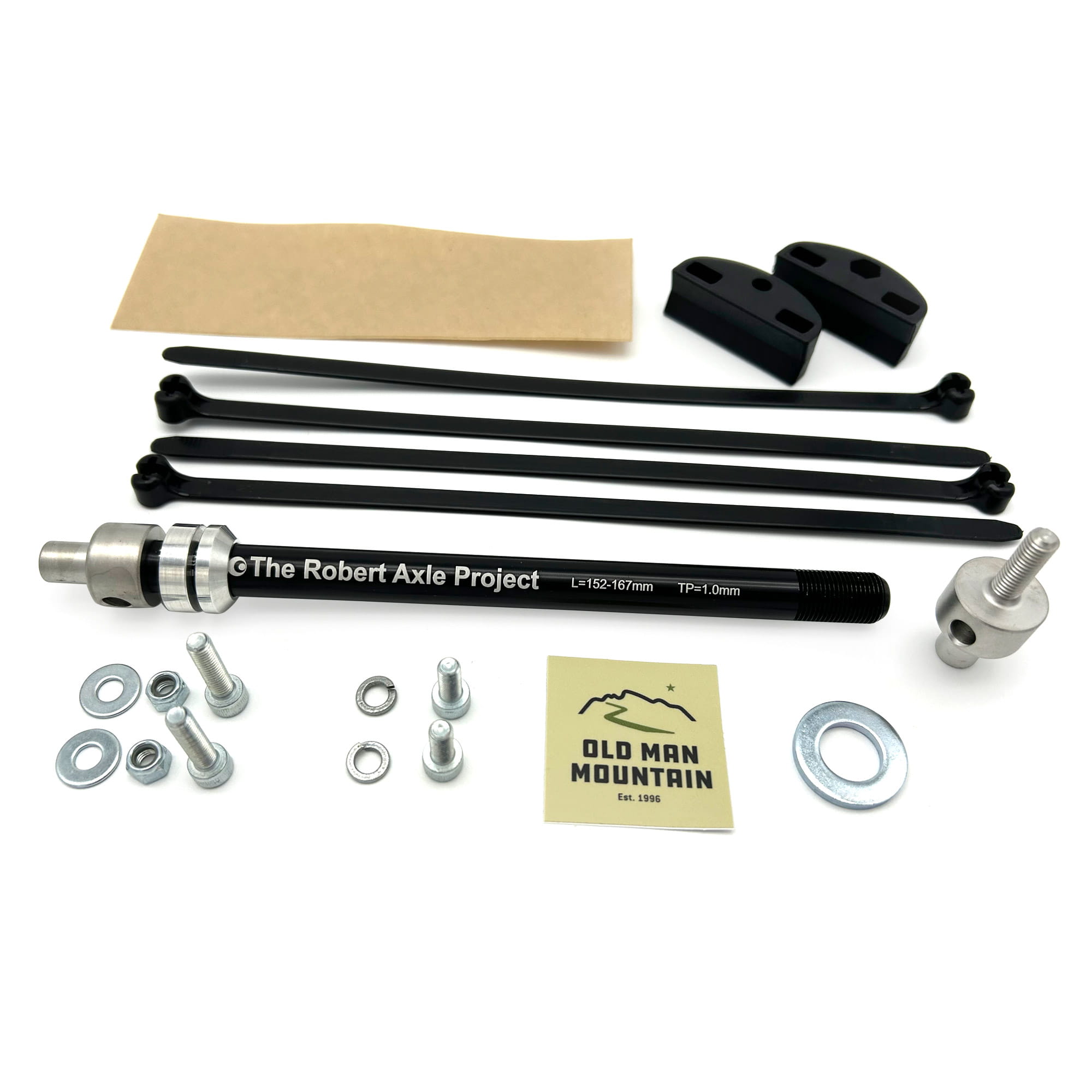Old Man Mountain Rear Fit Kit Thru axle  Old Man Mountain Rear Fit Kit Thru axle