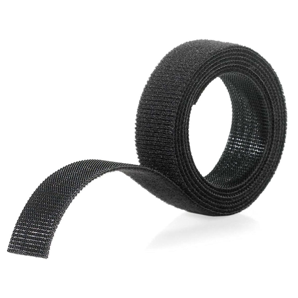 Klettband beidseitig Hakenband / Veloursband (dünn 1,35 mm) Meterware